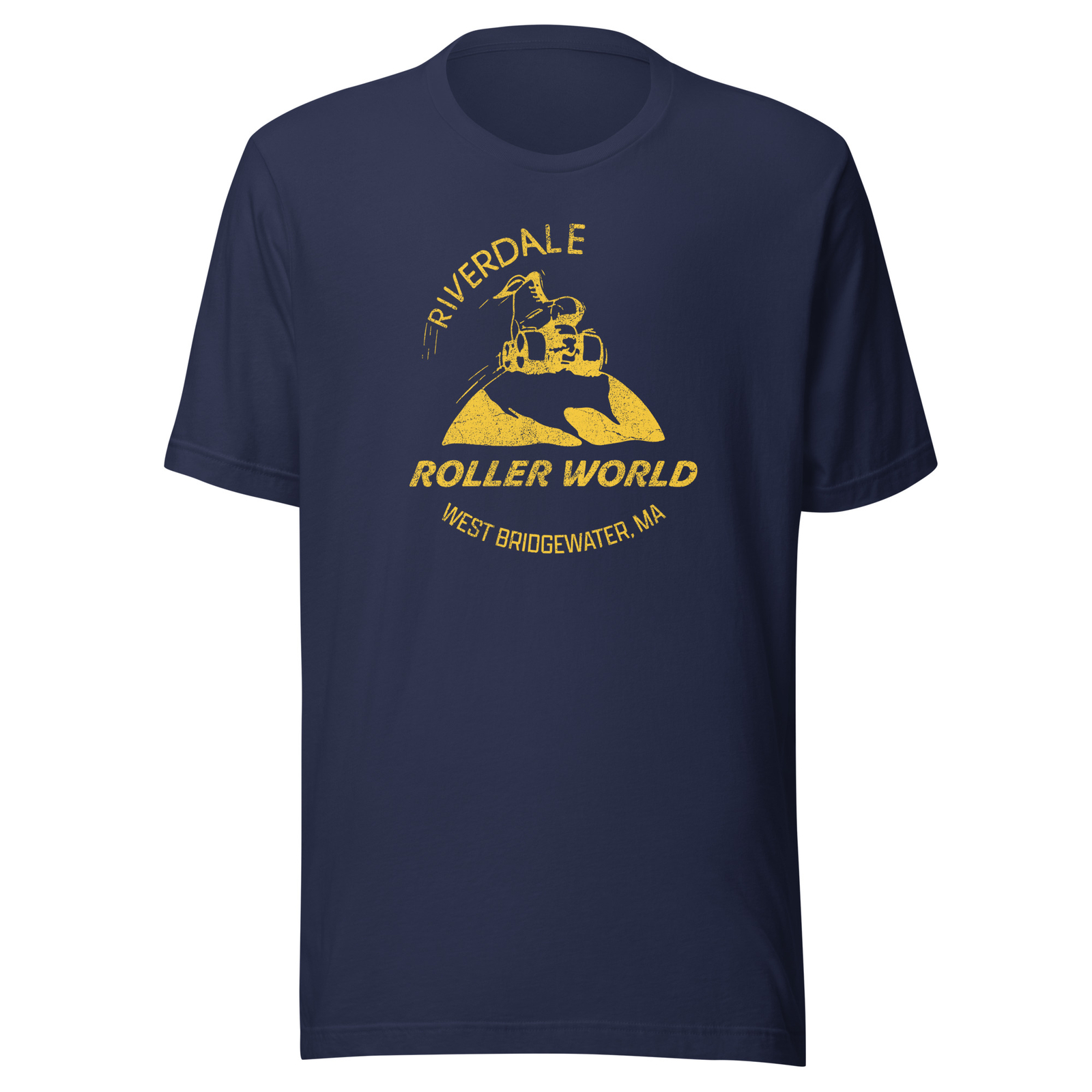 Riverdale Roller World Retro 1980s T-Shirt – West Bridgewater, MA