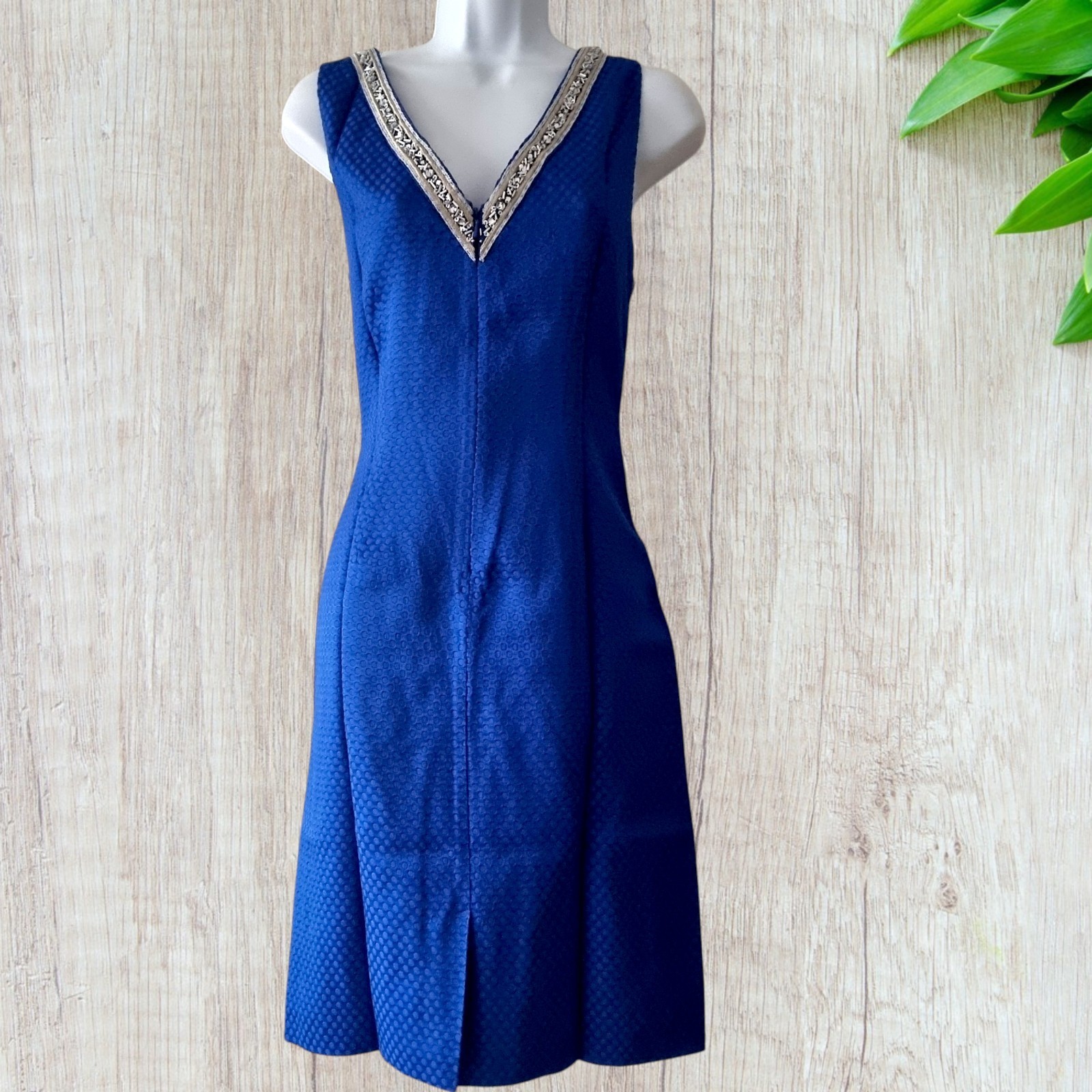 Monsoon Royal Blue Shift dress Size UK 10, Exc. Cond., RRP £99, Wedding, Formal