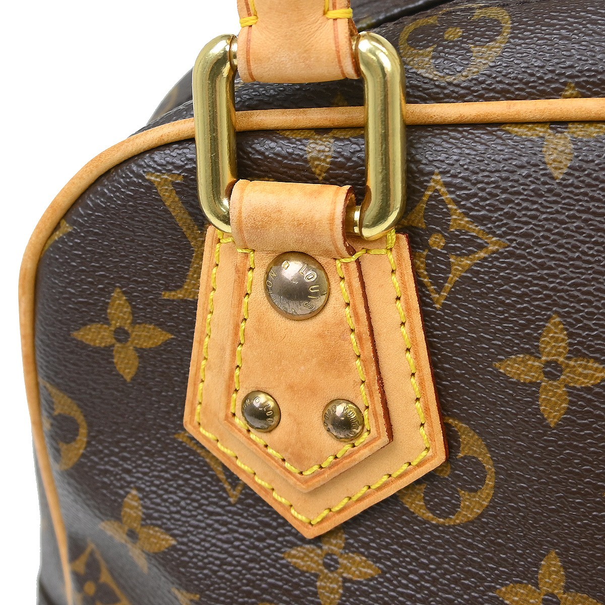 Best05 Louis Vuitton Monogram Manhattan PM Handbag M40026 VI0098 NQ08228