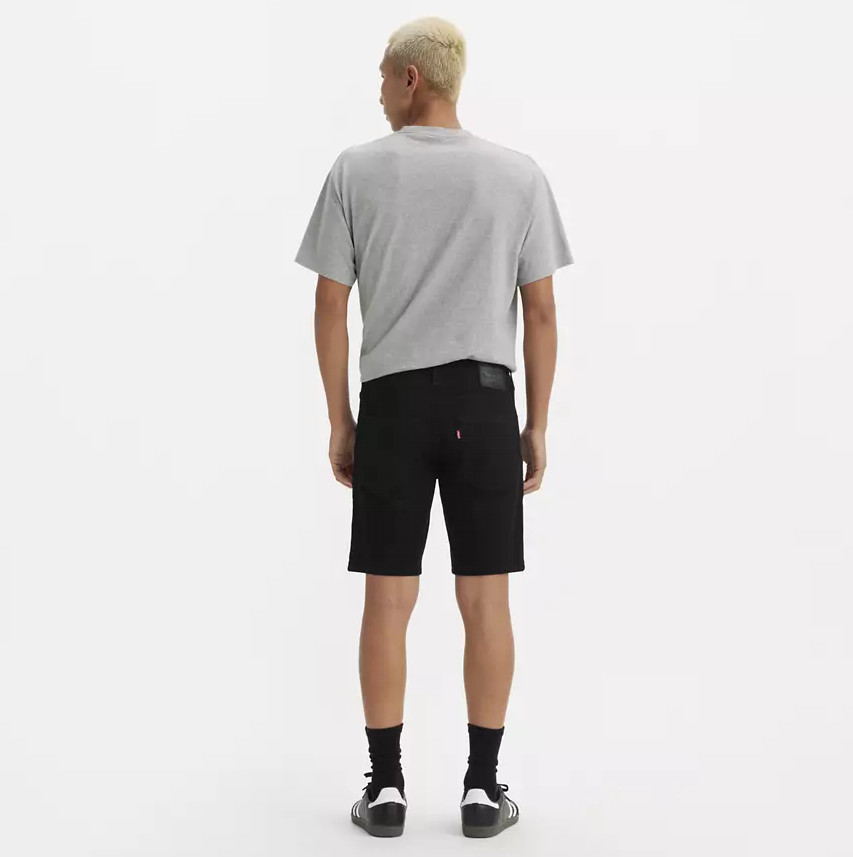 LEVI’S 412 Slim 9″ Men’s Shorts. Steel Black – Black