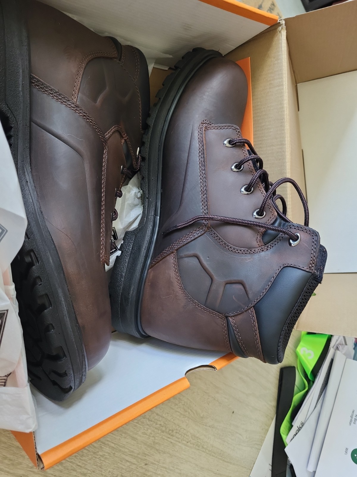 Timberland Pro Magnus Men’s Work Boot 6″ Steel Toe Size 12 W