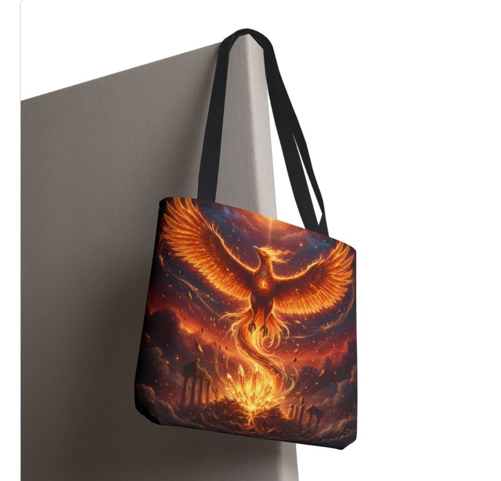 Tote Bag AOP Phoenix Rising