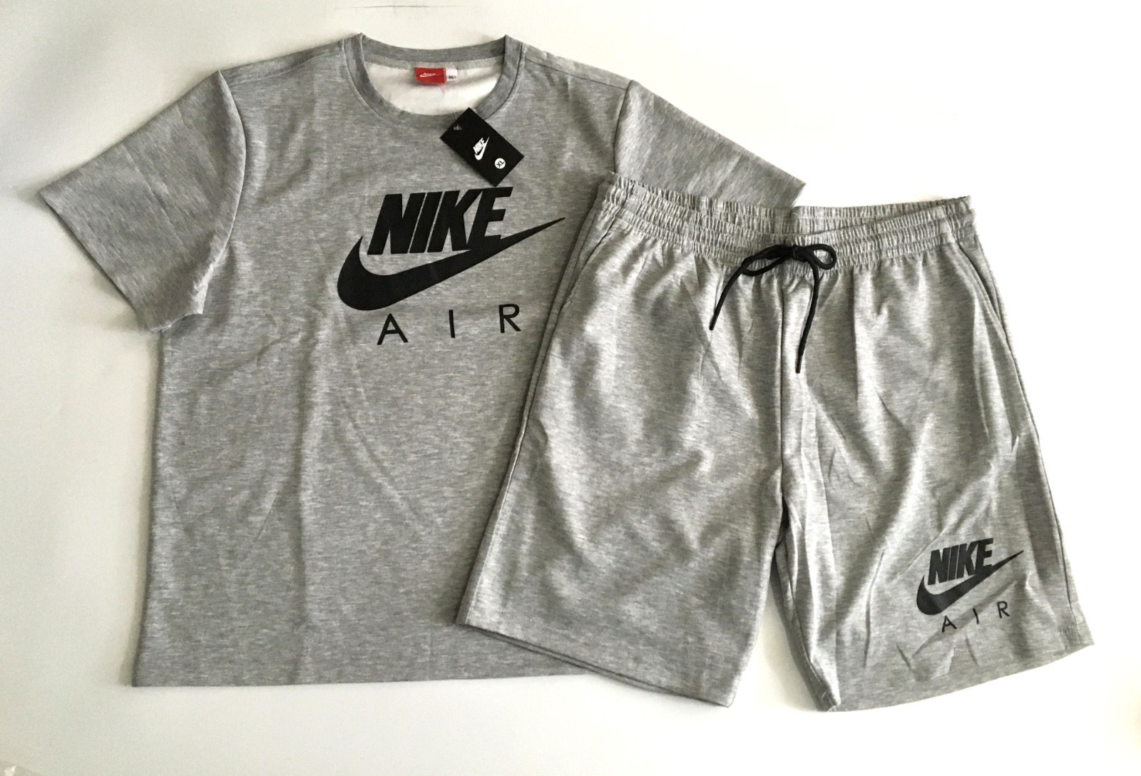 Men Nike AIR Short Tech Set Two Pieces Outfit New S, M, L, XL, 2XL,3XL,4XL