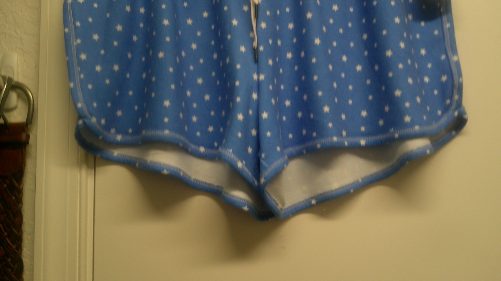 NWT PJ Salvage 2X Lounge,PJ’S Stars Shorts, Tranquil Blue, Tie Close W/ Elastic