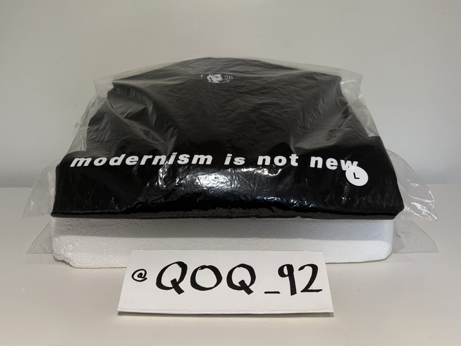 VAA Virgil Abloh ‘Modernism’ Tee | Black | Size L | DS | LA Pop-Up Exclusive