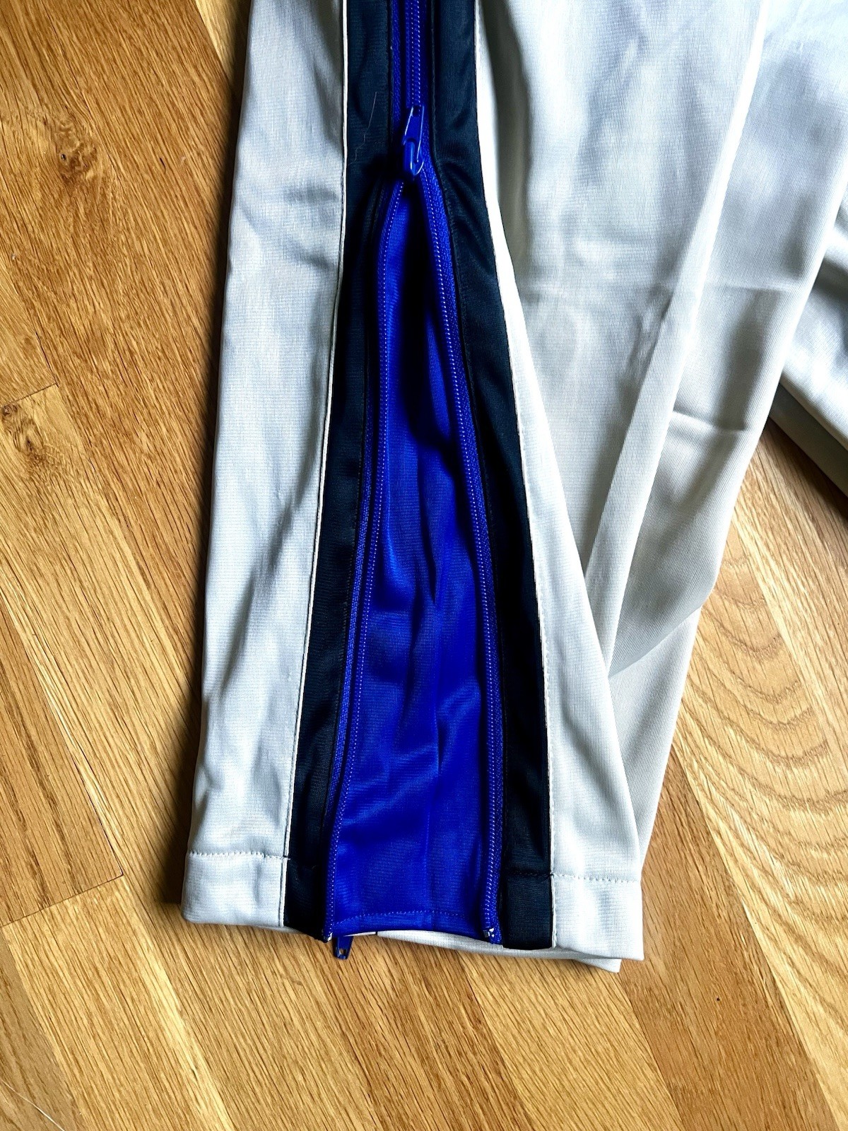 Vintage 80s/90s Solare Sporta Track Pants Mens Med Zip Side Stripe