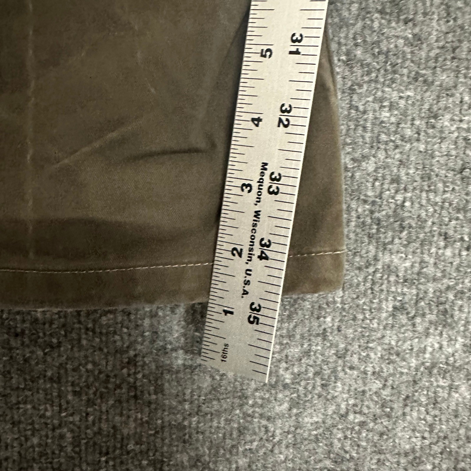 Kuhl Pants Mens Size 40×36 Brown Rydr Canvas Relaxed Fit Hiking Outdoor Trail