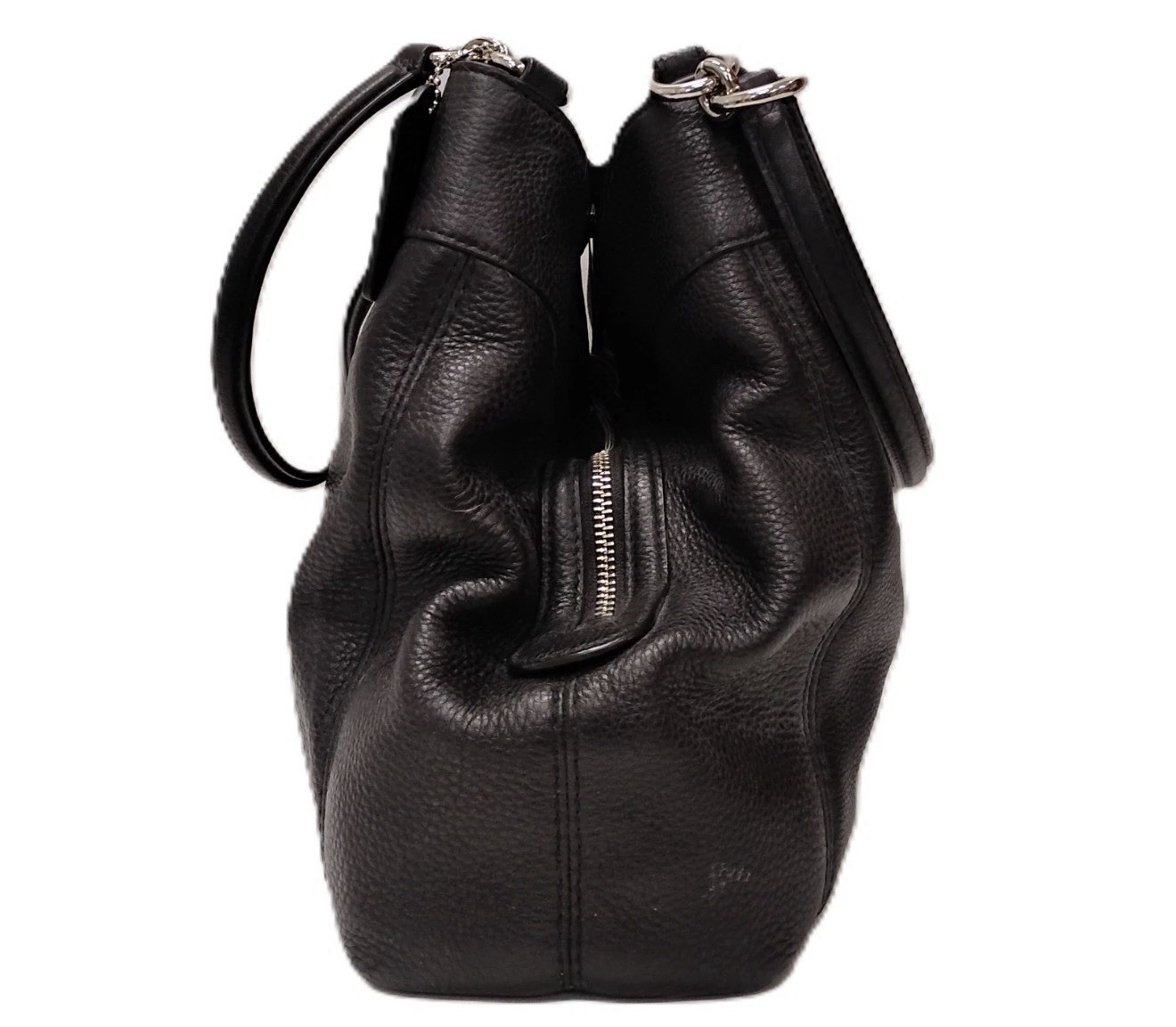 Coach Large Black Leather Bag