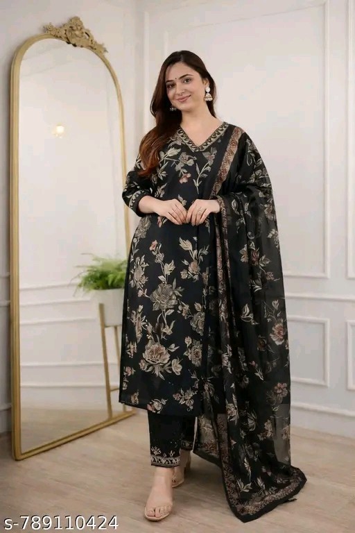 PLUS SIZE kurti With Dupatta & Bottomwear . SIZE UPTO 10 XL . Free Shipping