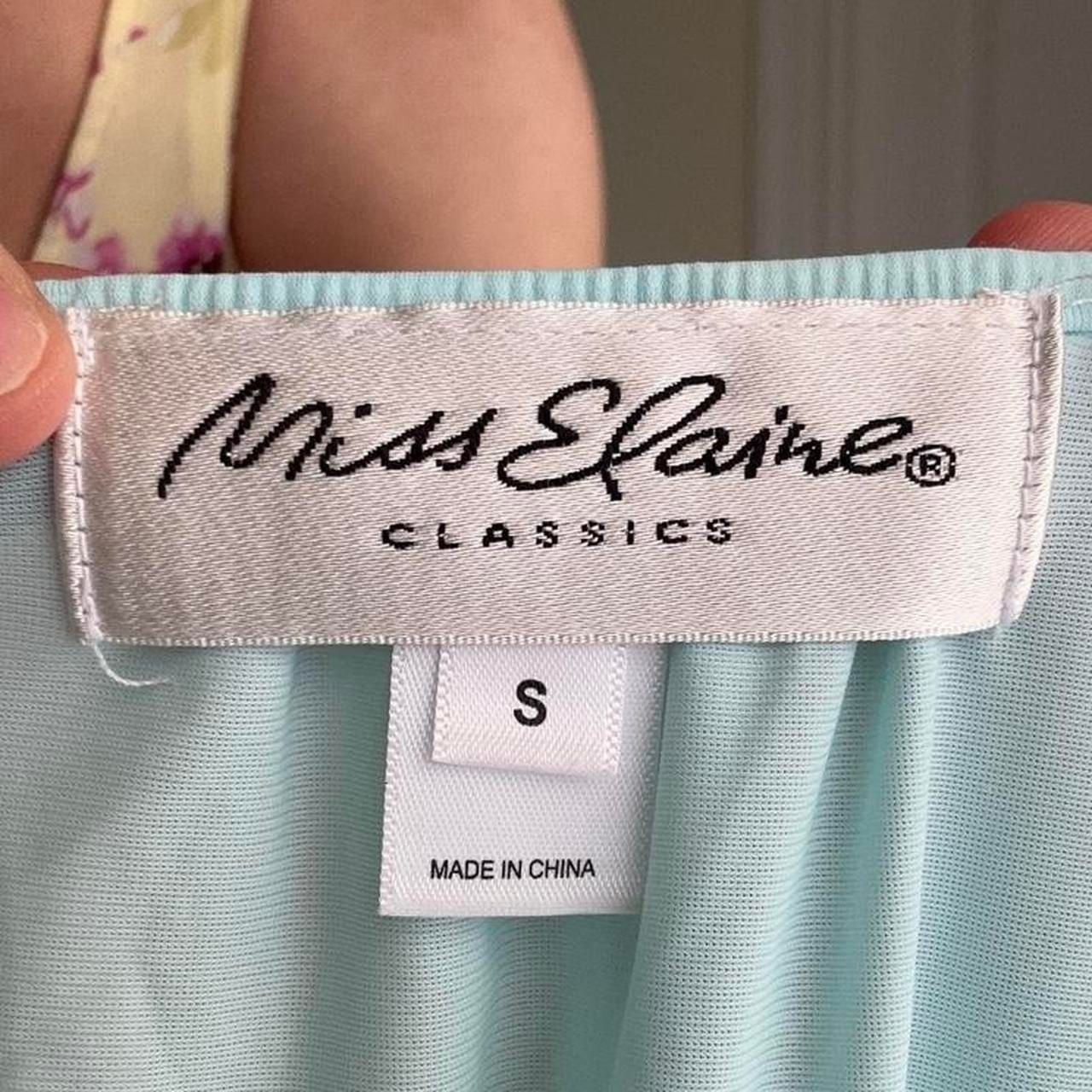 Miss Elaine Classics Embroidered Babydoll Nightgown