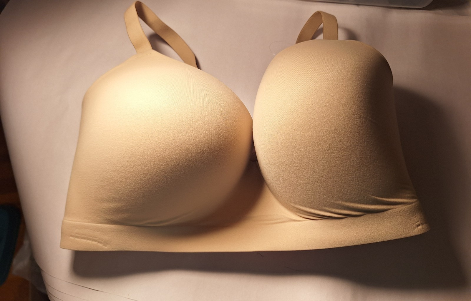Soma ENBLISS Wireless Soft TAN BRA No Wires 40DD NWT $48