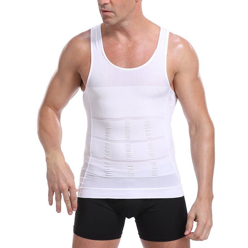 FAJAS PARA HOMBRES FAJA REDUCTORA DE HOMBRE MEN BODY SHAPER ABDOMEN CONTROL TANK