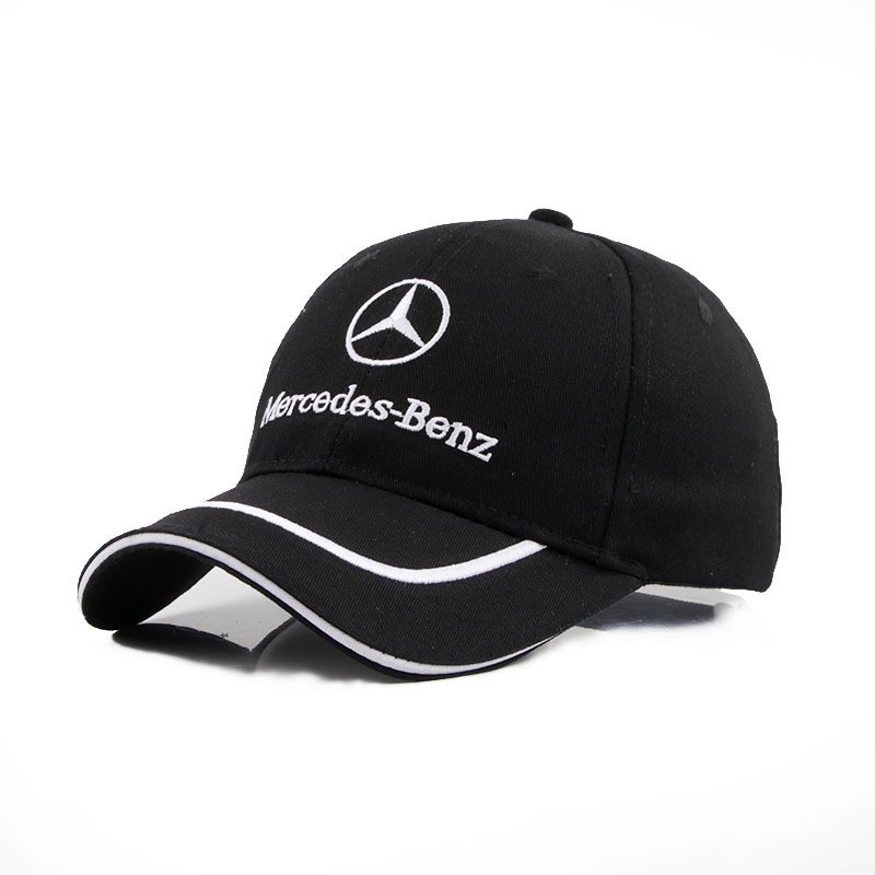 Mercedes-Benz Embroidered Logo hat Baseball cap Golf hat Adjustable Free Tax