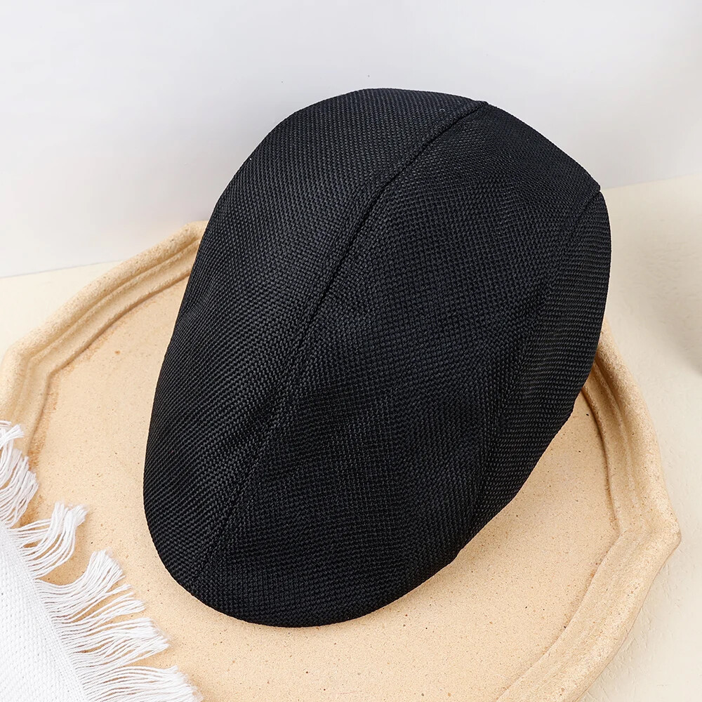 Traditional Irish Flat Cap Flax Ivy Cap for Men Classic Driving Hat Style