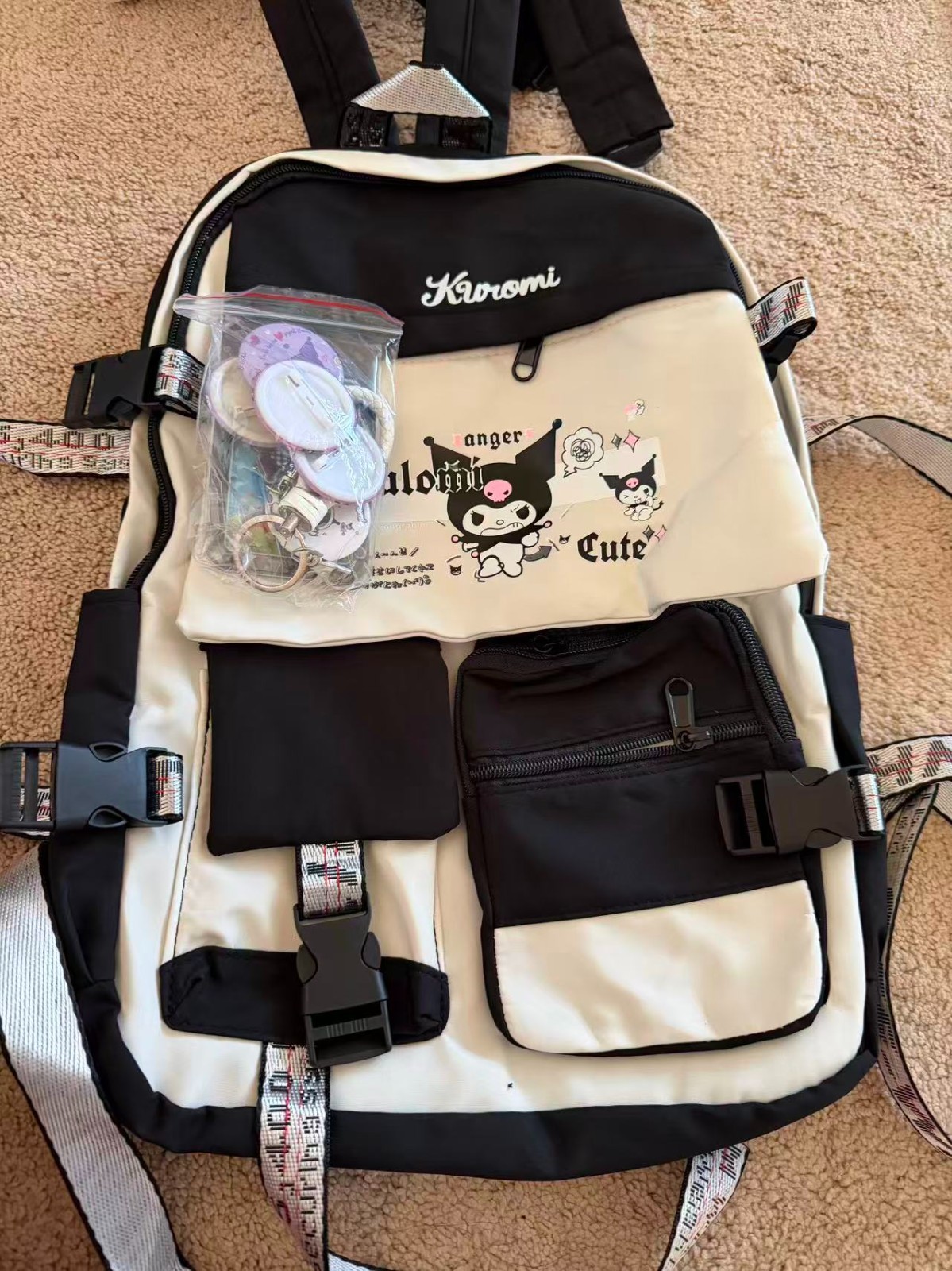 Cartoon kuloumi backpack