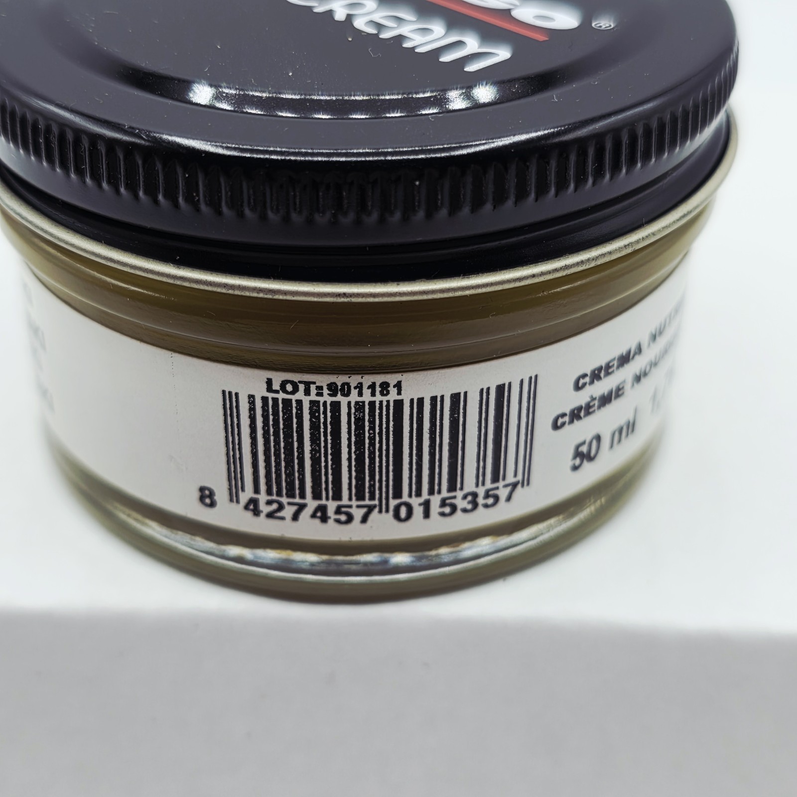 Tarrago Shoe Polish # 35 Khaki Cream Leather Protector 1.76 oz. 50ml Boot
