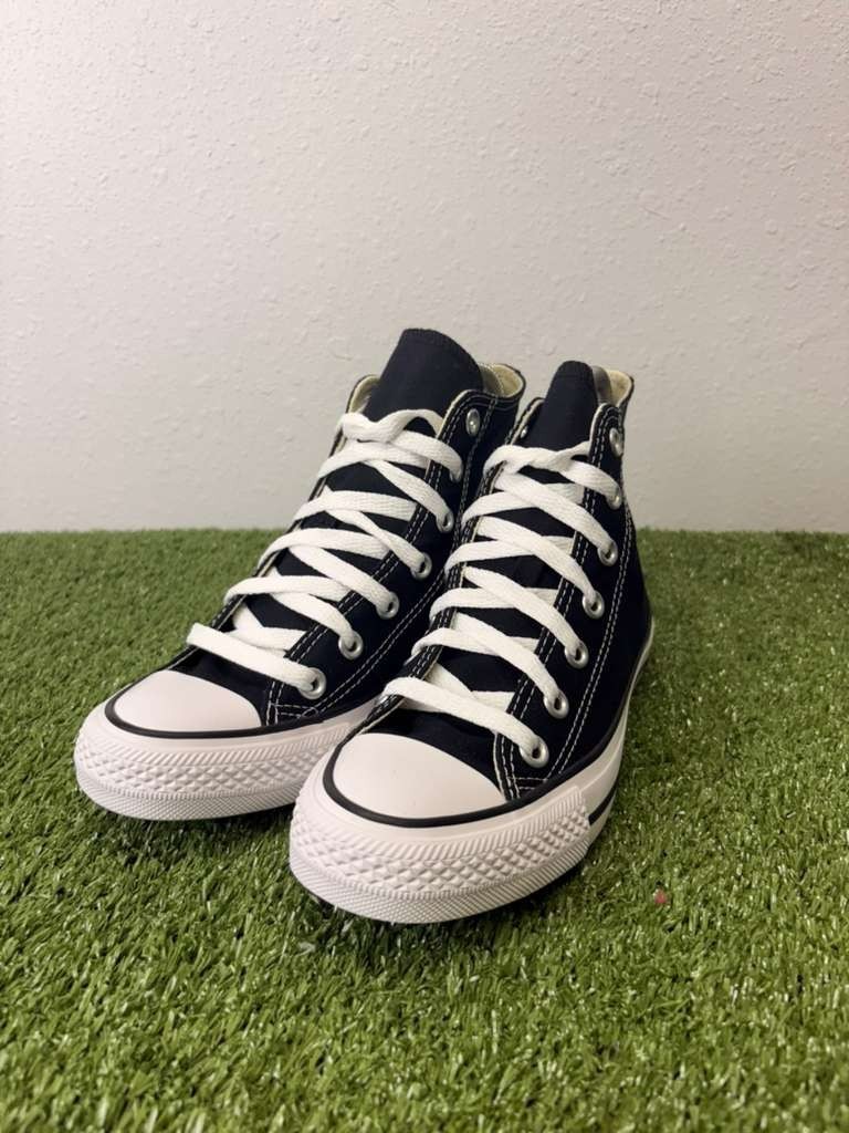 Converse Chuck Taylor All Star High Top Shoes Men 4 Women 6 Black Canvas Unisex