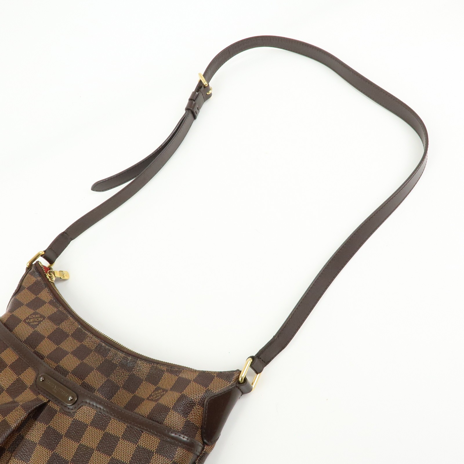 Louis Vuitton Damier Bloomsbury PM Shoulder Bag Brown N42251 Authentic Used F/S