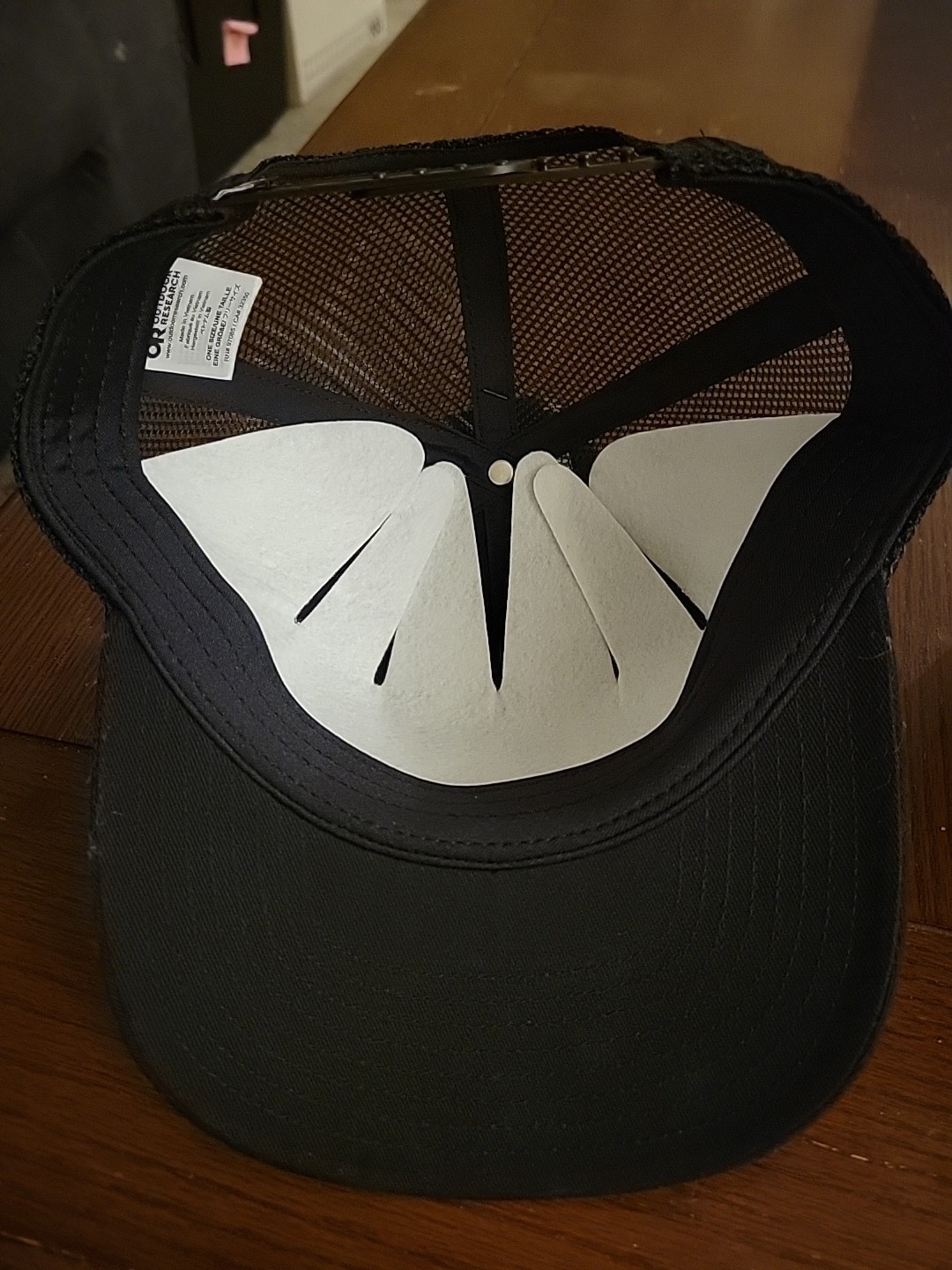 NWT OR Quadrise Trucker Lo Pro Cap Black