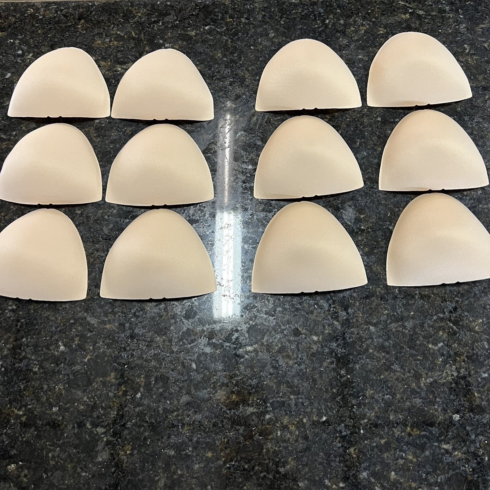 6 Pairs Women Foam Top Bra Pad Insert Breast Enhancer Bikini