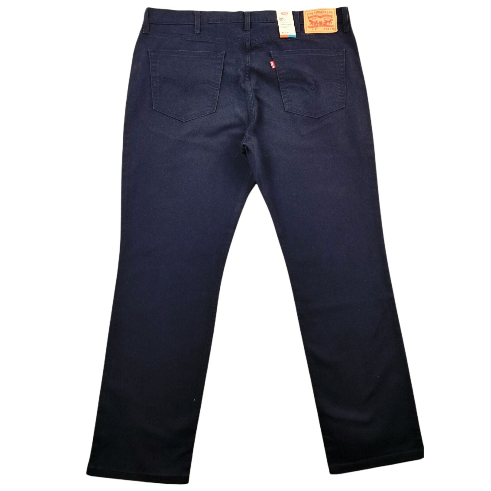Levi’s 511 Slim Fit Jeans Men’s Stretch All Seasons Mid Rise Zip Dark Wash Pants