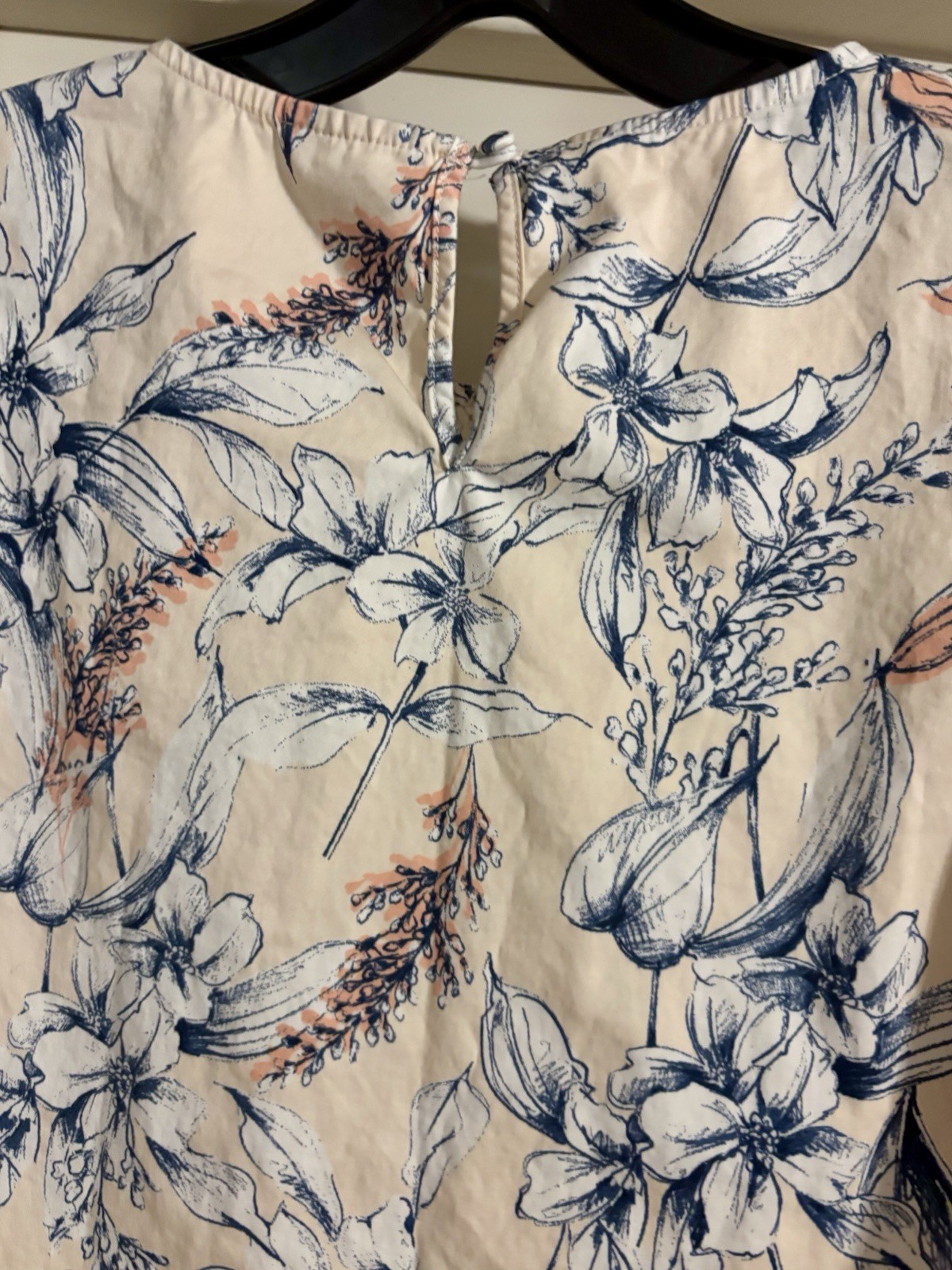 Alex Marie Boho Cottagecore Old Money Puff Sleeve Luxury Keyhole Back Size S