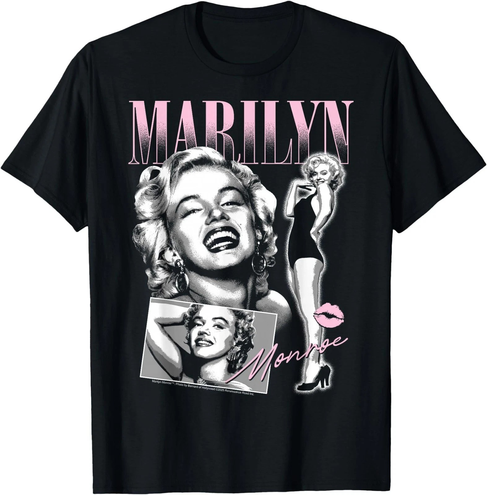 New Popular Marilyn Monroe Retro Portrait Collage Unisex S-5XL Shirt A175