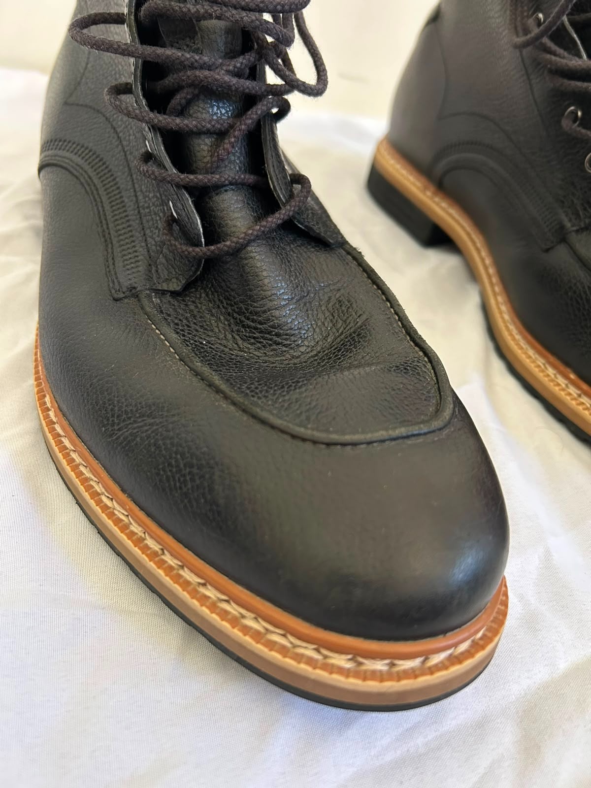 Timberland West Haven A138Q Men’s Black Leather Waterproof Boots Size 11 US