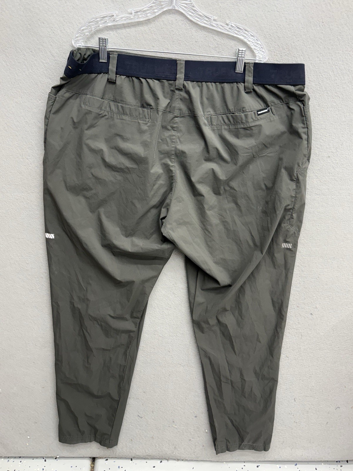 Truewerk Cloud Pants Mens 3XL Gray Workwear Utility Outdoor Performance Hiking