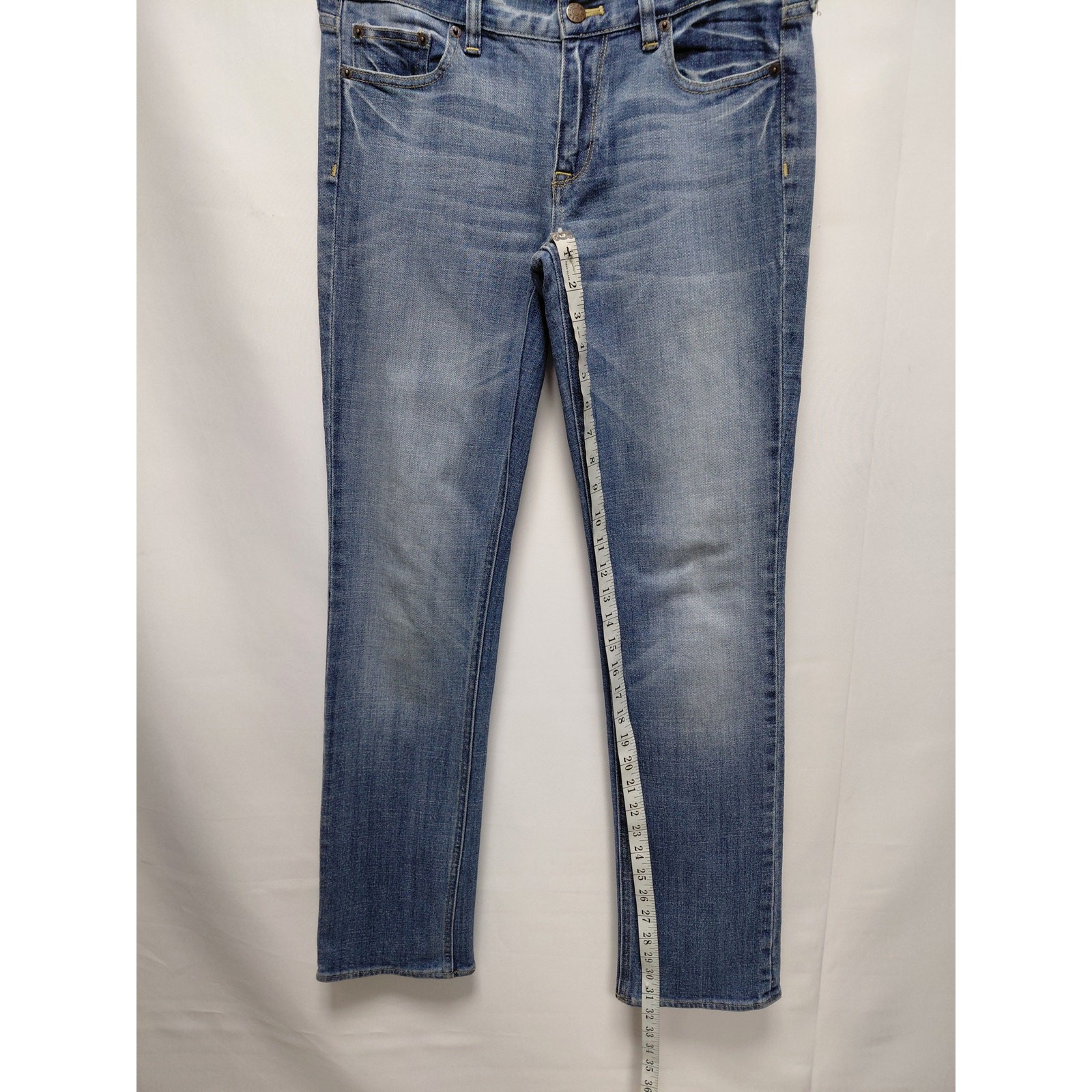 J.Crew Stretch Blue Jeans Mid (10-12 in) Regular Denim Women Size 29