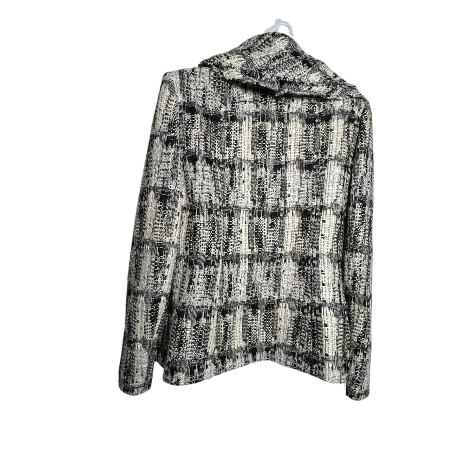 Oscar De La Renta Fall 2011 runway tweed blazer jacket size 10 made in Italy