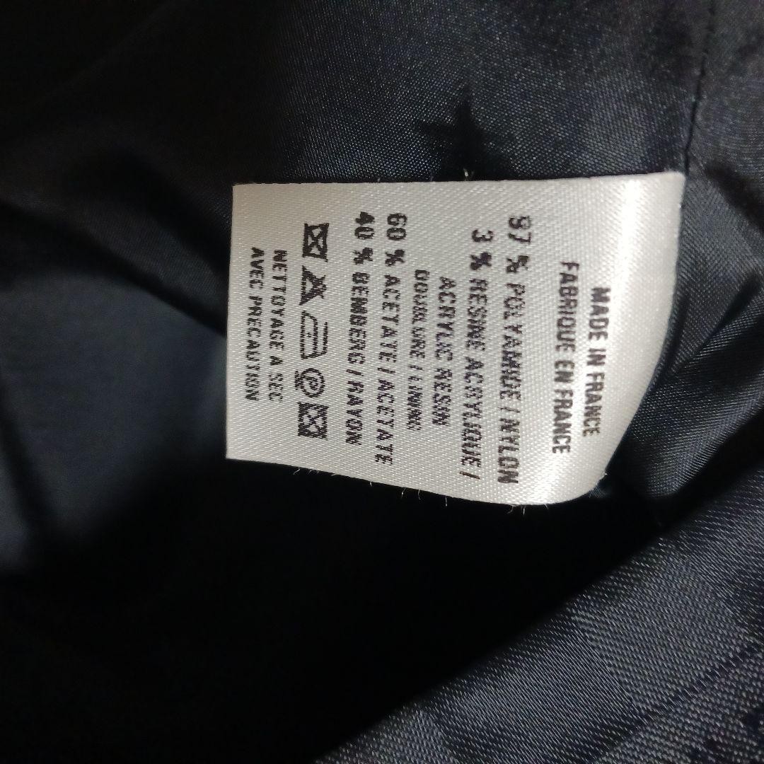 PAULE KA Black Logo Check Pattern Knee-Length Pencil Skirt Size S