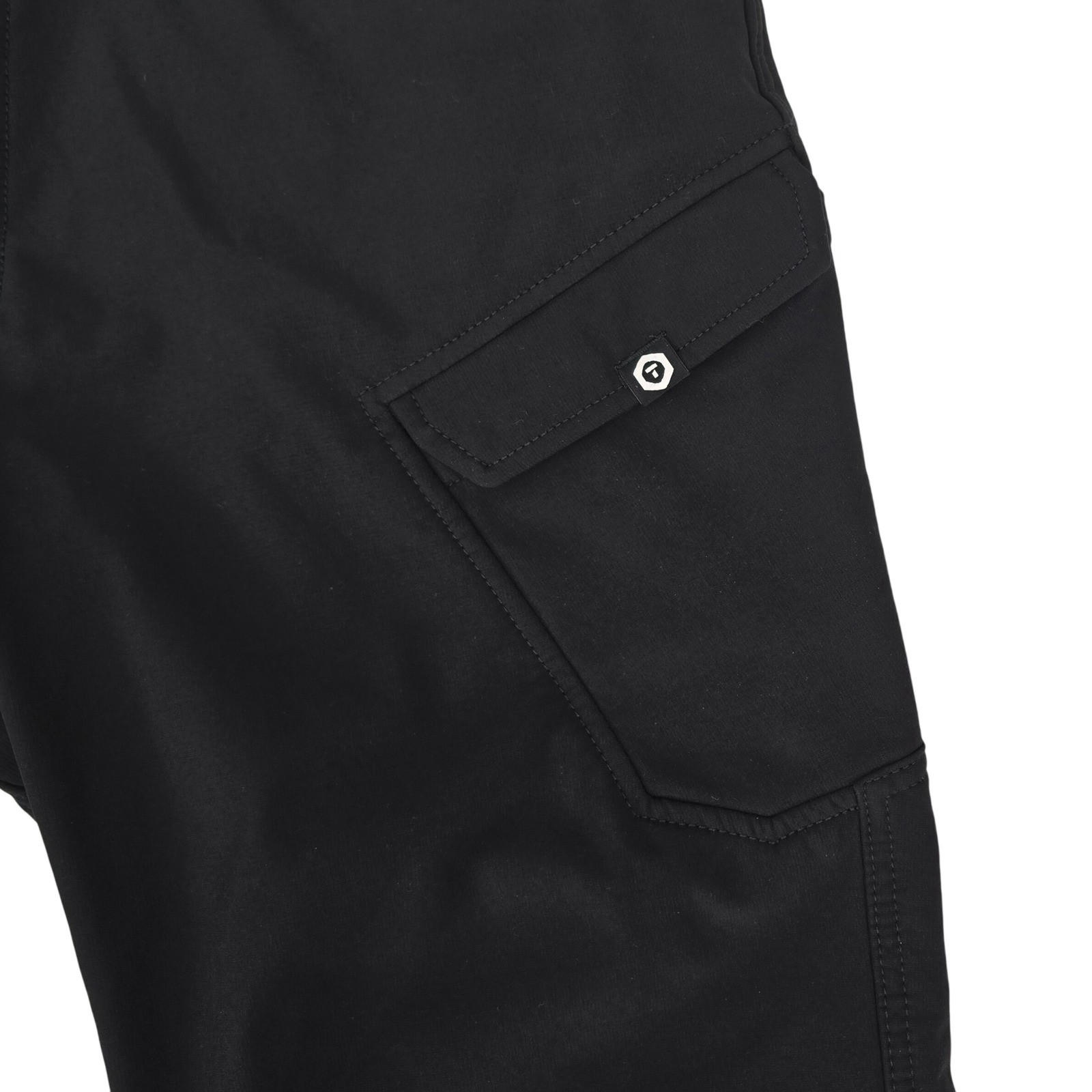 Truewerk T3 Werkpant Men 36 Long Black Fleece Lined Technical Cargo Work Pants