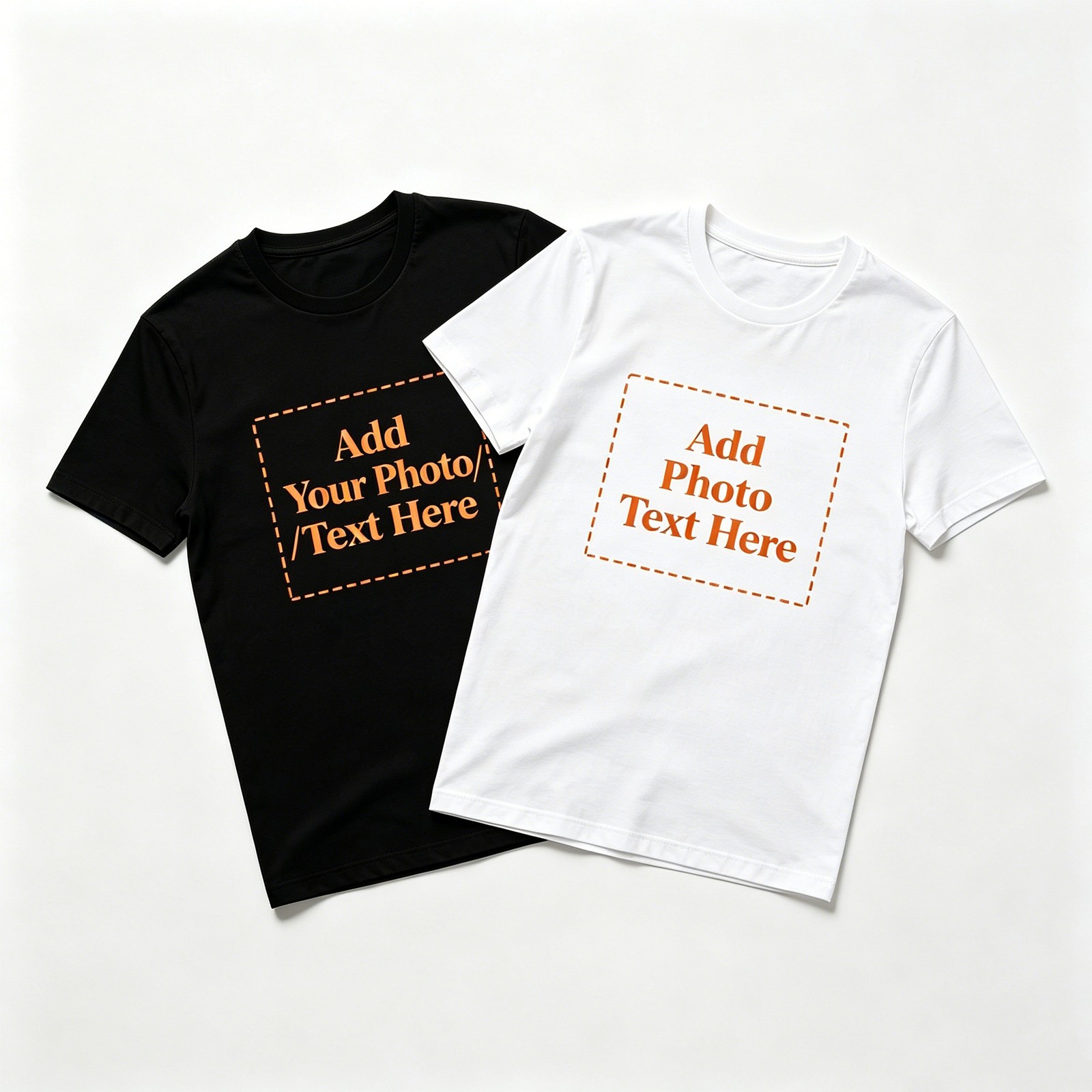 Personalized Custom Photo T-Shirt Gift for Dad Fathers Day Soft Cotton