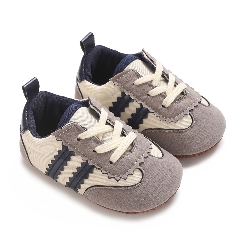 Baby Infant Classic Canvas Baby Shoes Boy Girl Soft Sole Size 1 & 3(0-18 Months)