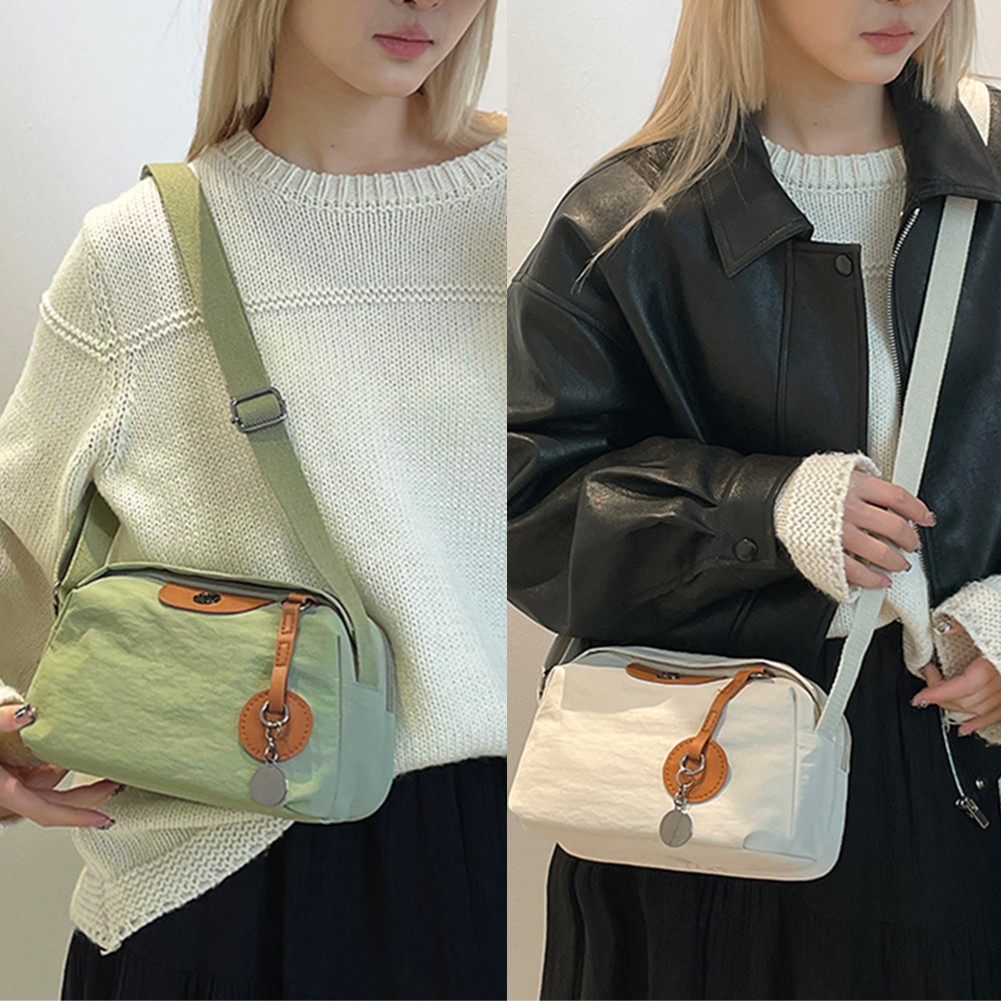 Crossbody Bag for Womens Small Nylon Lightweight Casual Purses for Travel Daily