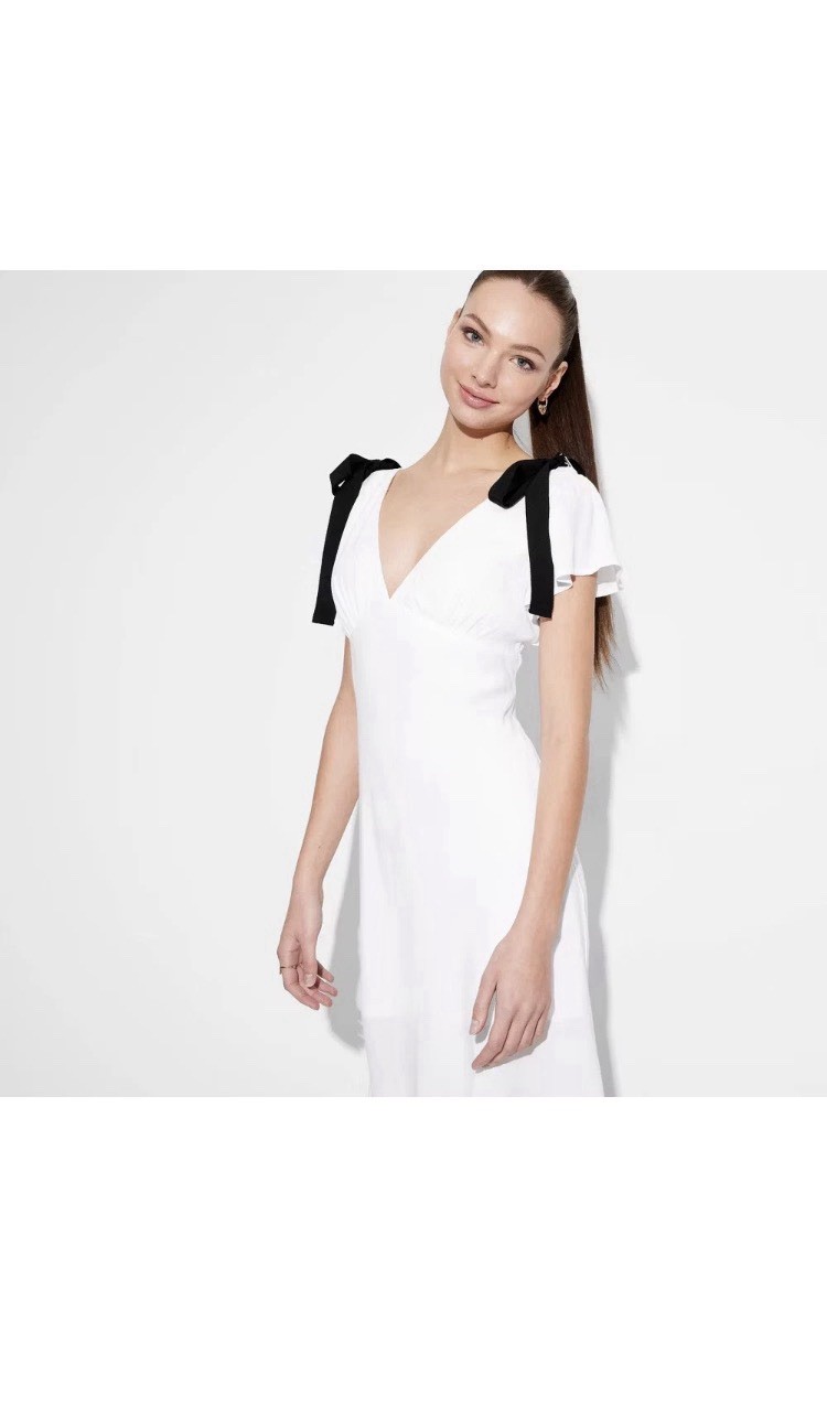 Women Flutter Short Sleeve Mini A-Line Dress – Wild Fable