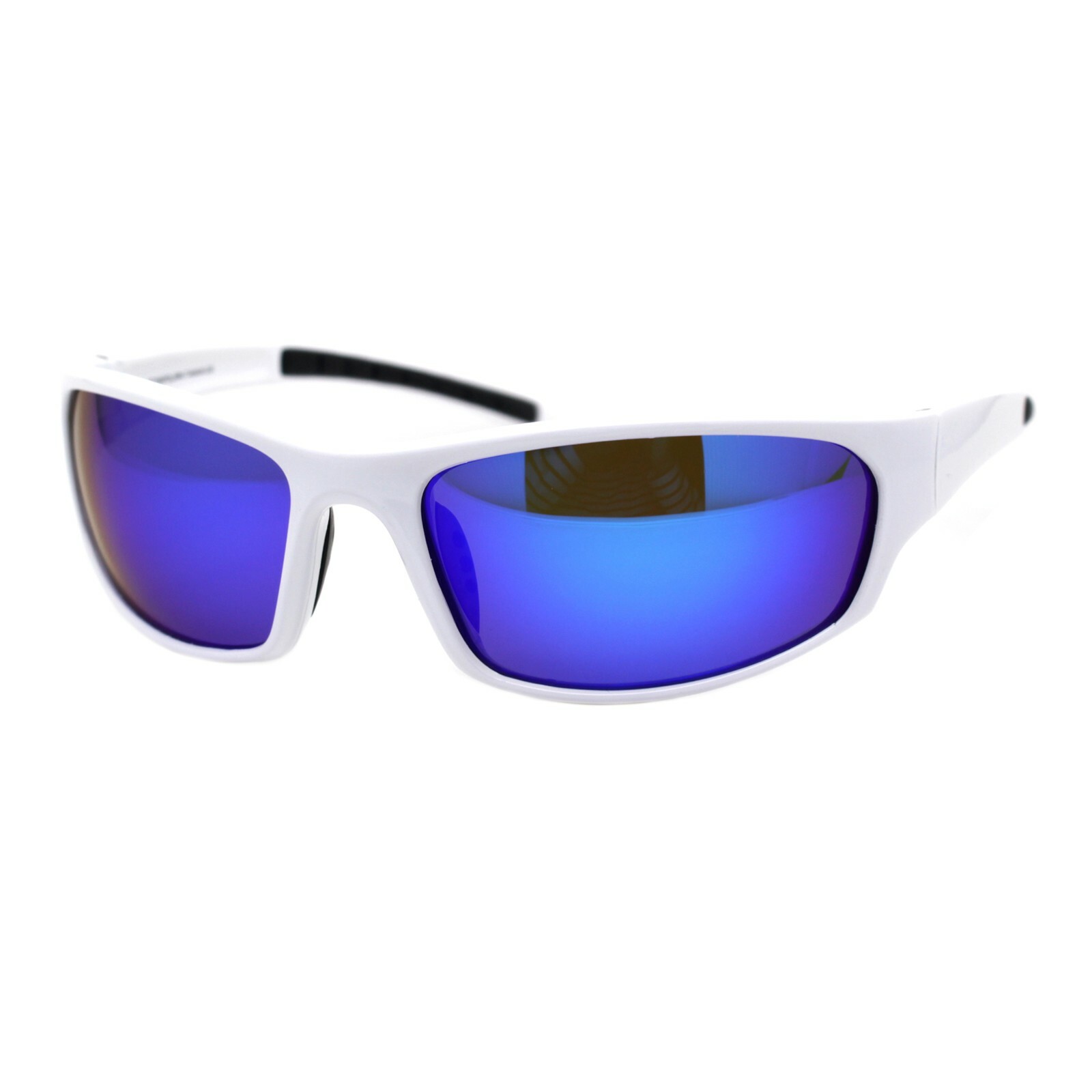 TAC Polarized Lens Sunglasses Mens Light Weight Wrap Around Frame UV 400