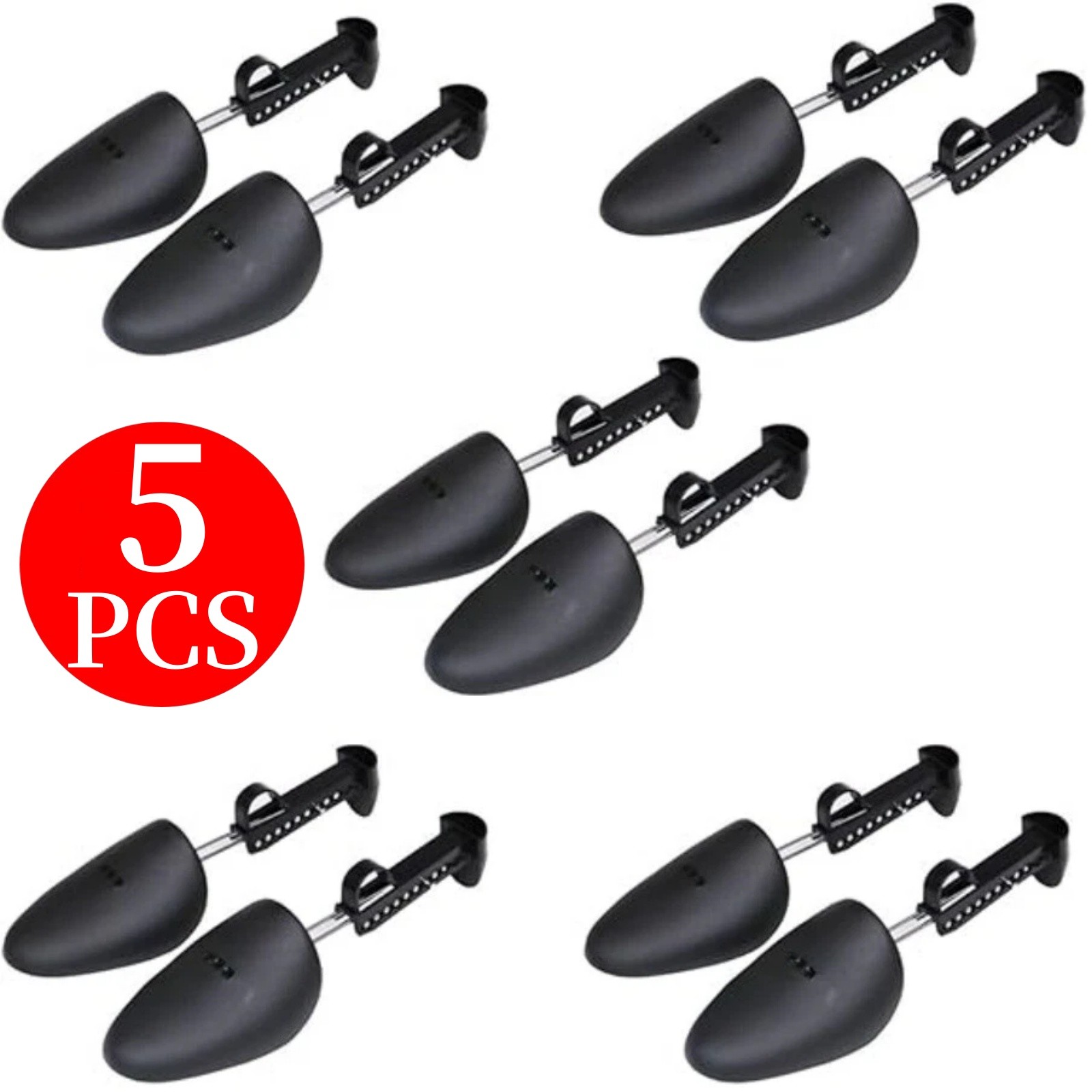 5 Pair (10pcs) Plastic Shoe Tree Keepers for Men Shoes Stretcher Shaper