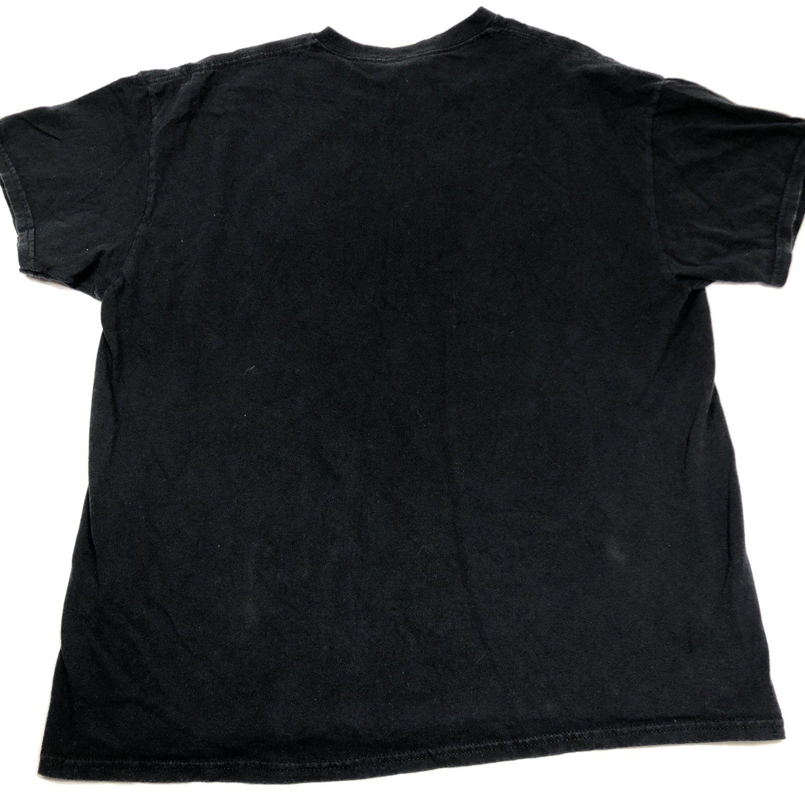 GBH No Need To Panic Album Logo size XL Black T Shirt UK Hardcore Punk Band Tee