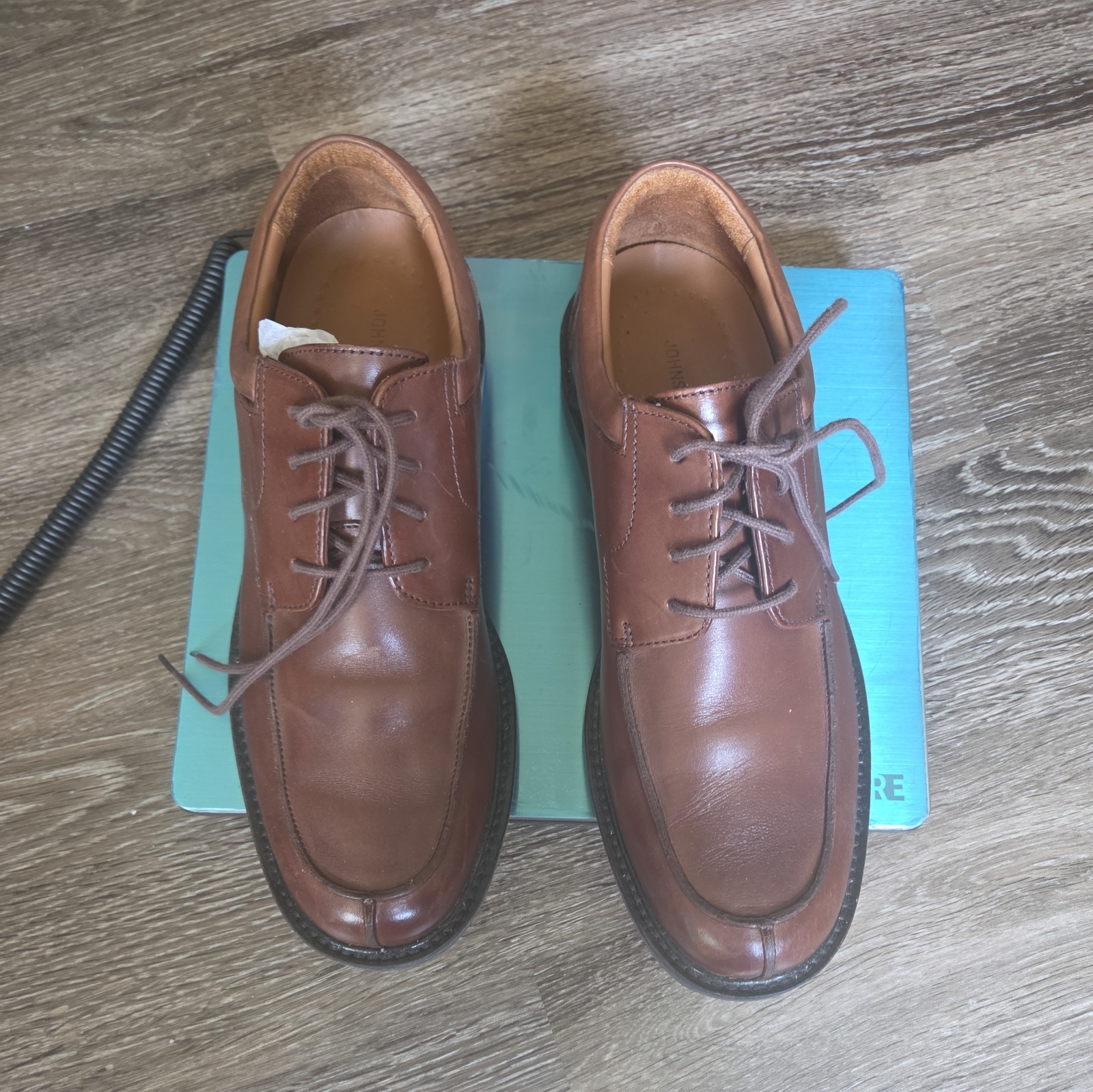 Johnston & Murphy 8.5 Brown Oxford Dress Shoes Men’s