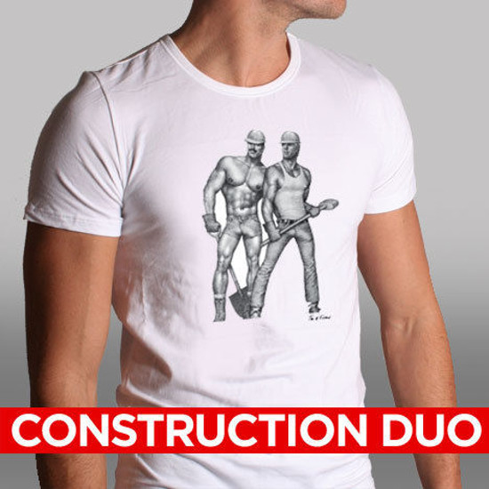 Tom of Finland T-shirts Defects Seconds Imperfect Irregular Gay Sex Leather Tee