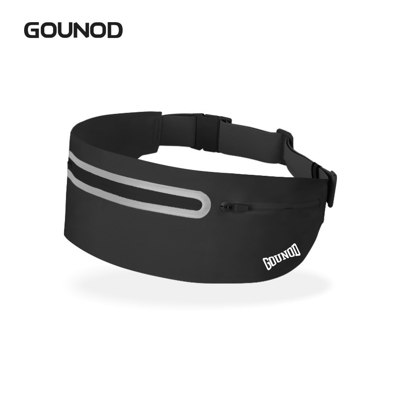 Sports Ultra Slim Fanny Pack Waist Bum Bag Belt Pouch Zip Bag Waterproof Running