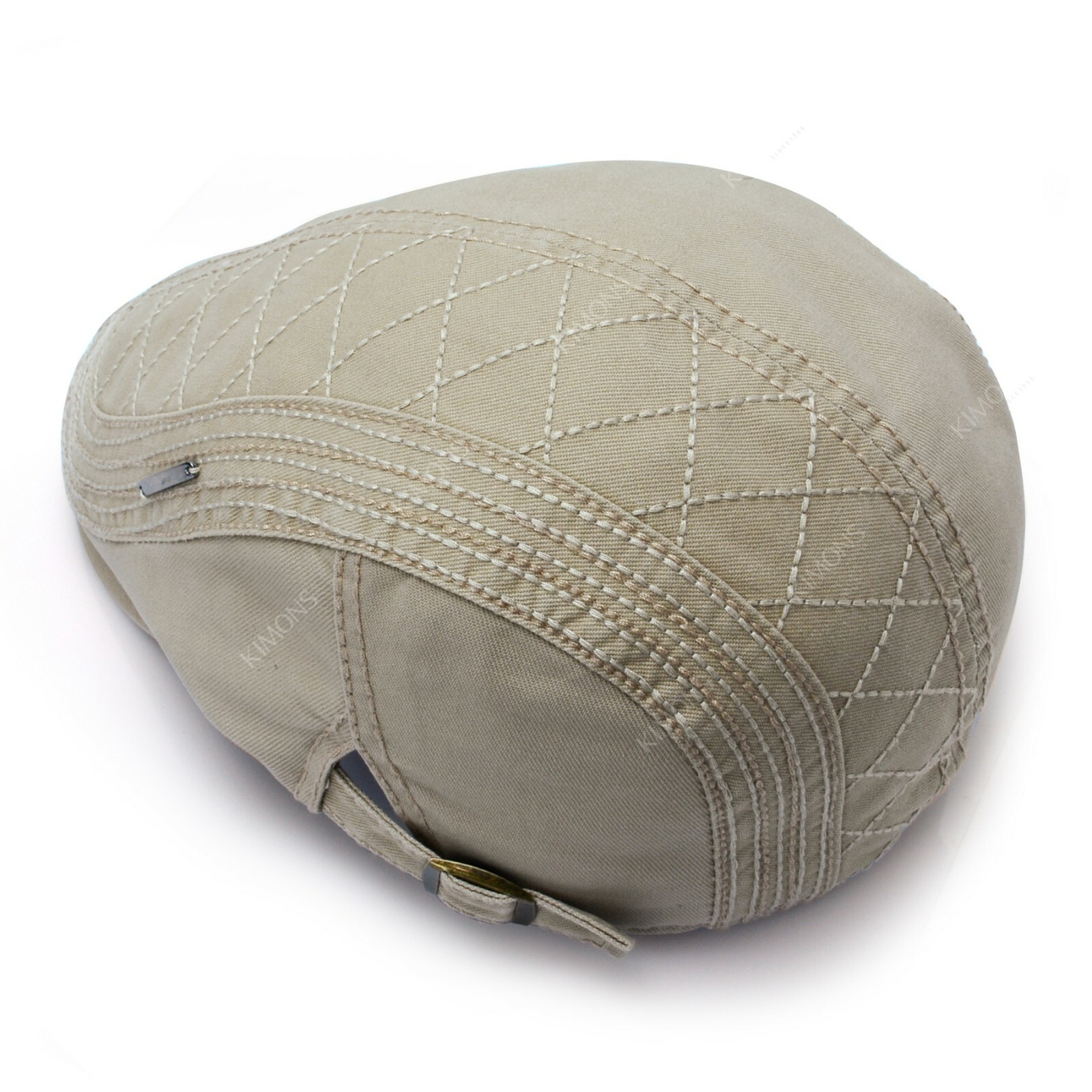 Washed Cotton Gatsby Cap Mens Ivy Hat Golf Driving Summer Flat Cabbie Newsboy