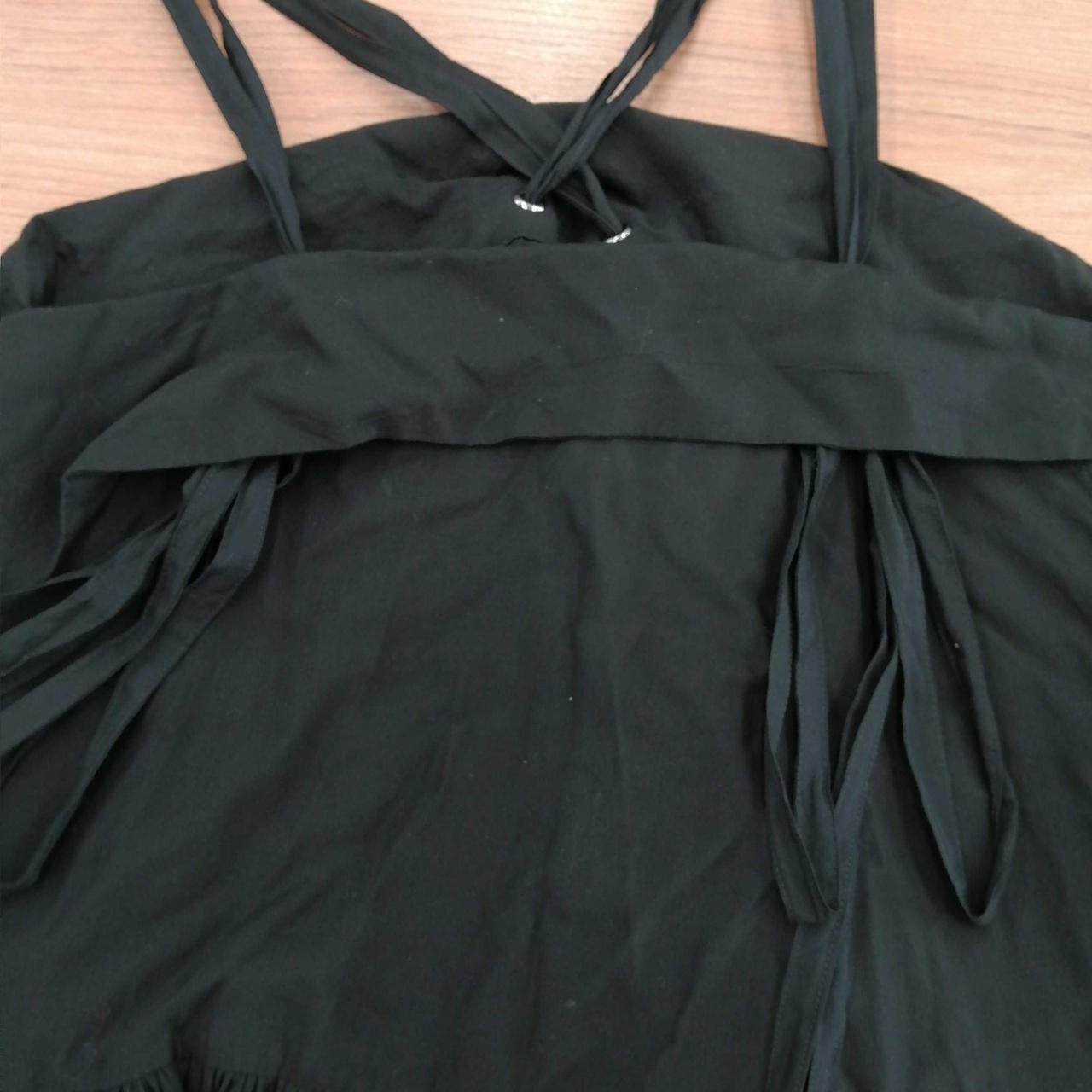 Y’S Black Camisole Dress M 37in Length 34.6in Chest Casual Vintage