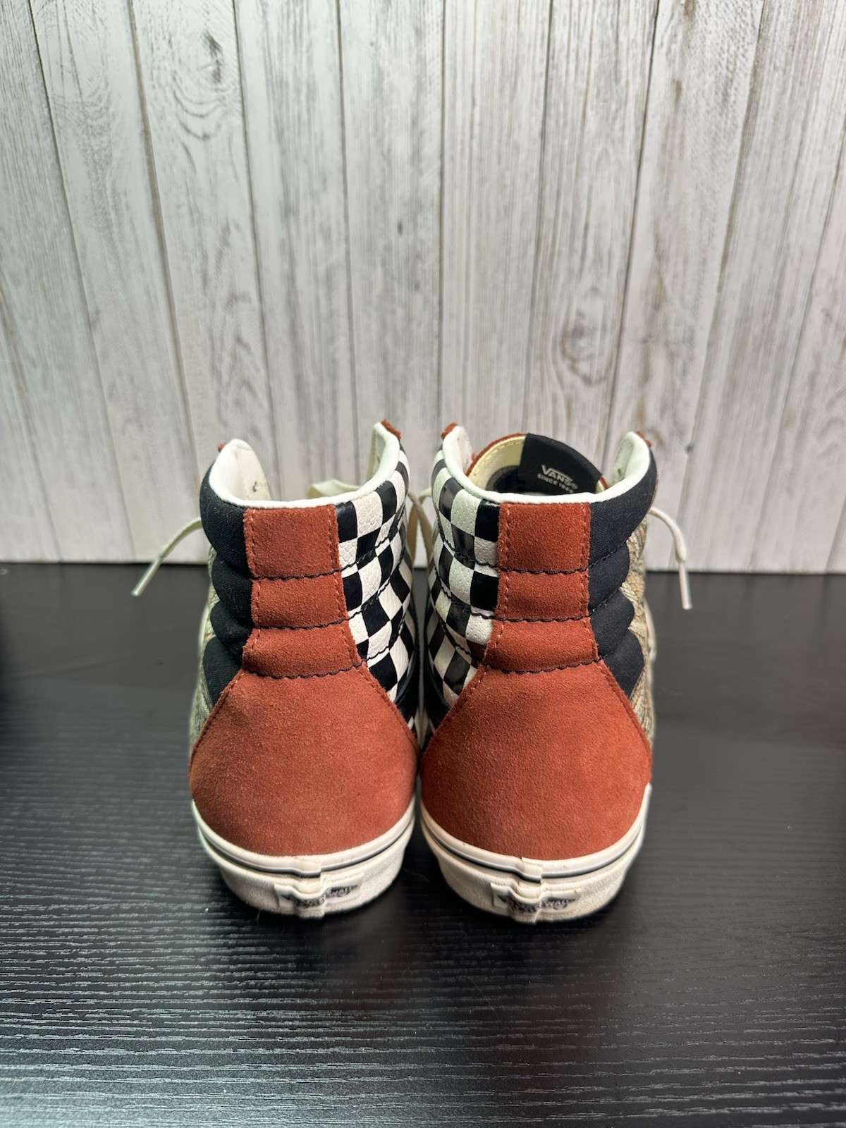 VANS Sk8-Hi Sneaker Desert Snake Chili Oil, Size M10.5