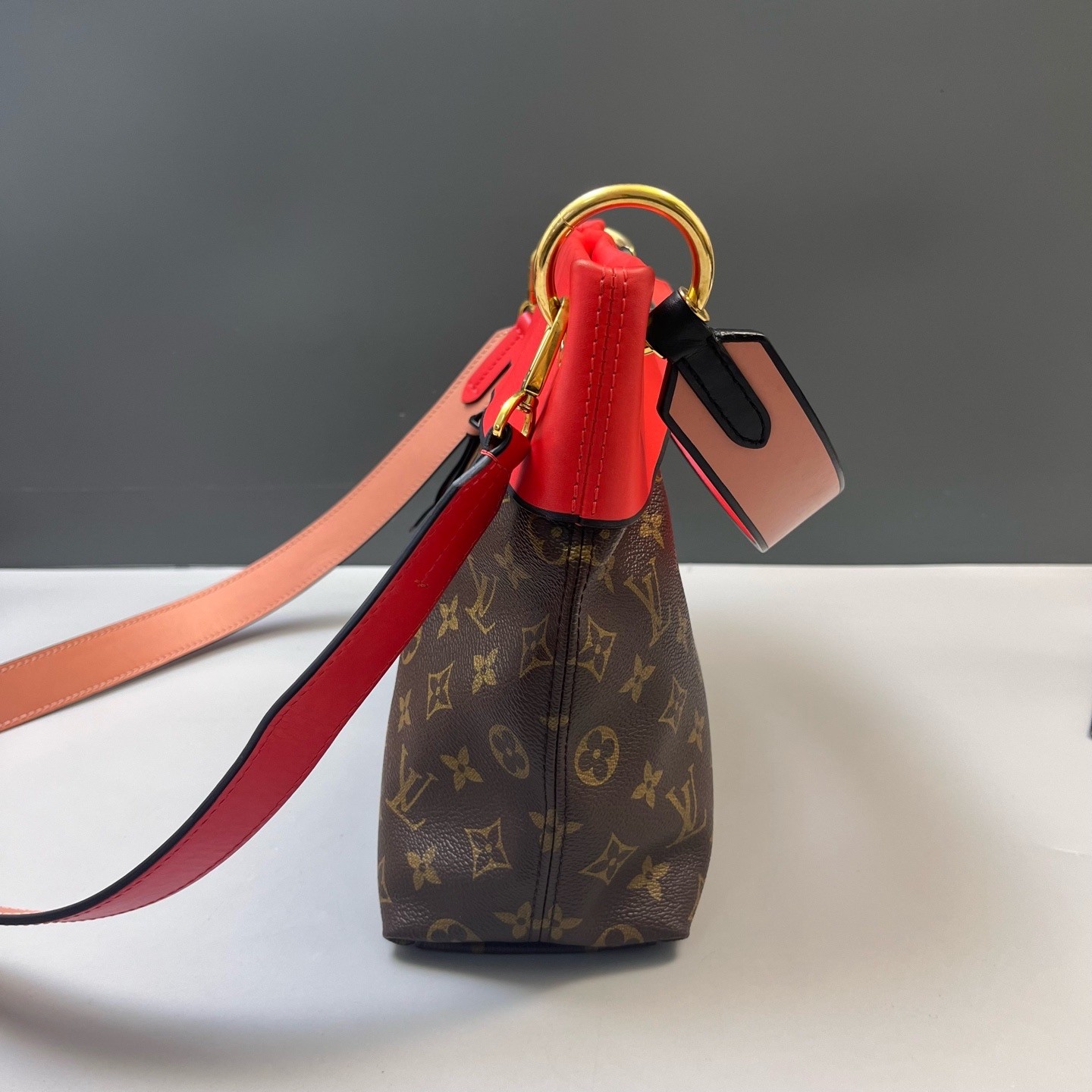 Louis Vuitton Pre-Owned Authentic Satchel Red Free Tracked Shipping