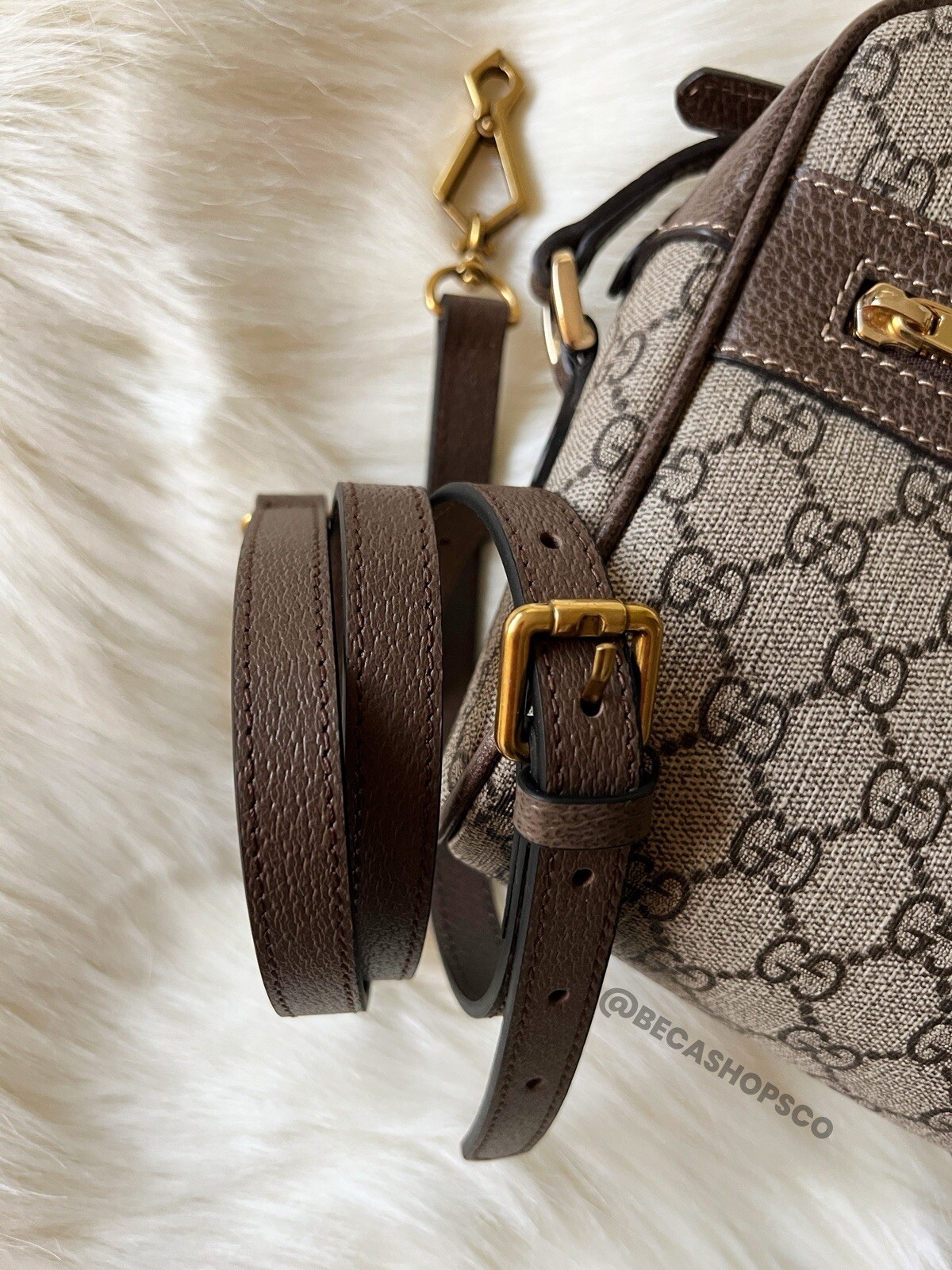 Genuine Leather Crossbody Shoulder Strap Replacement For Gucci Bag