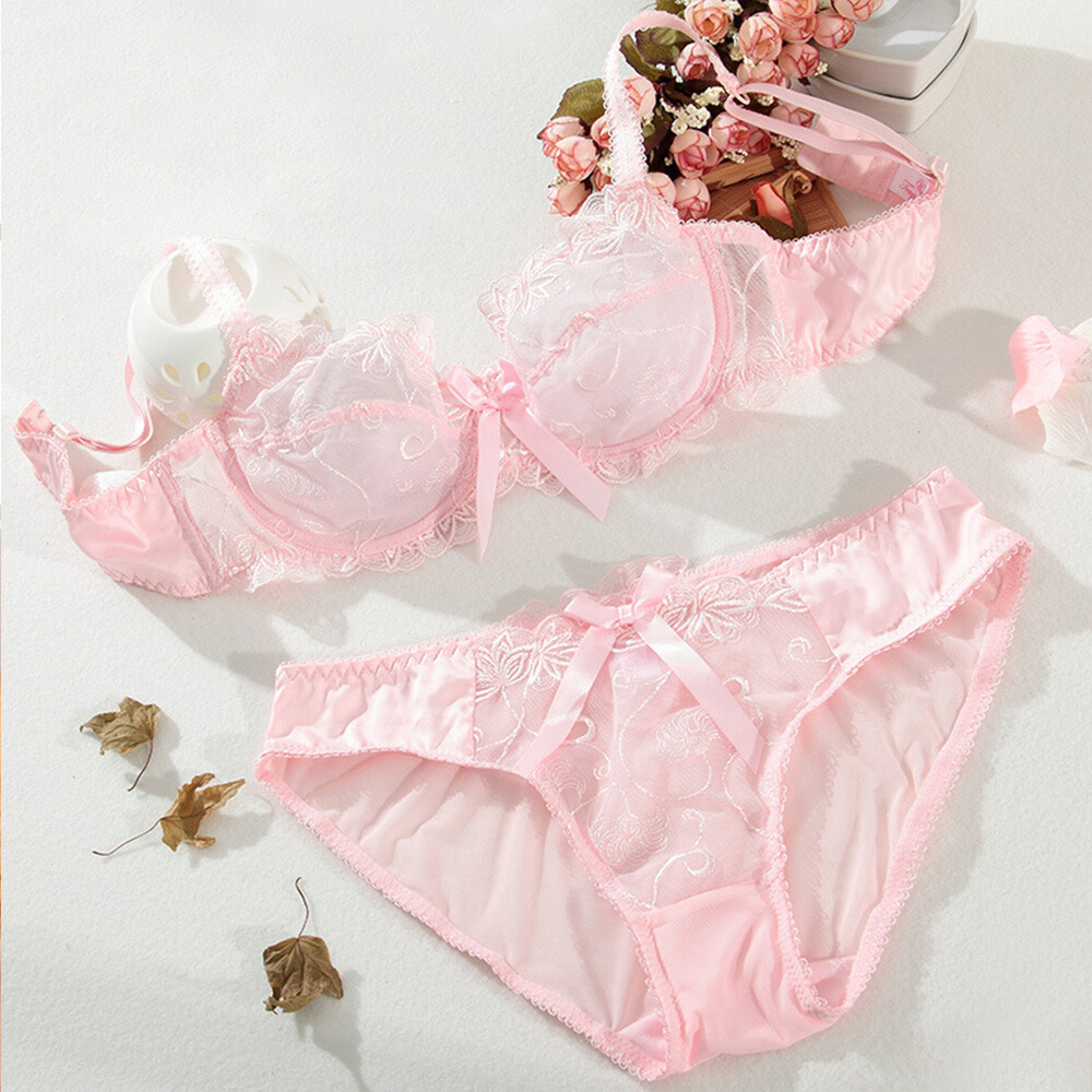 Comfort Ladies Bras Set Lace Sexy Lingerie Underwear Brassiere Lover’s Panties