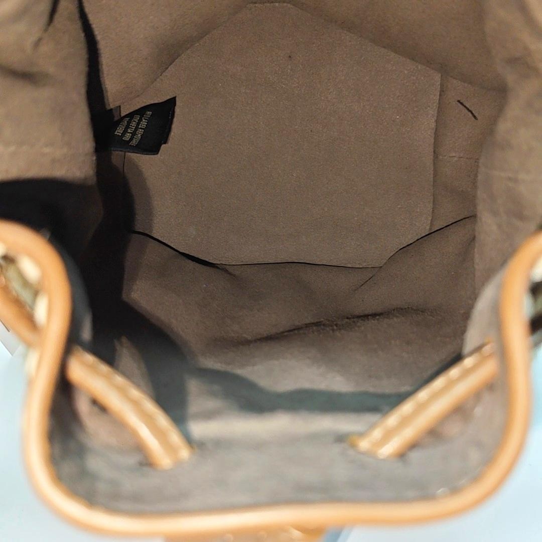 Fendi Mon Tresor FF Floral Embossed Drawstring Bucket Bag – Excellent #DE2QZW